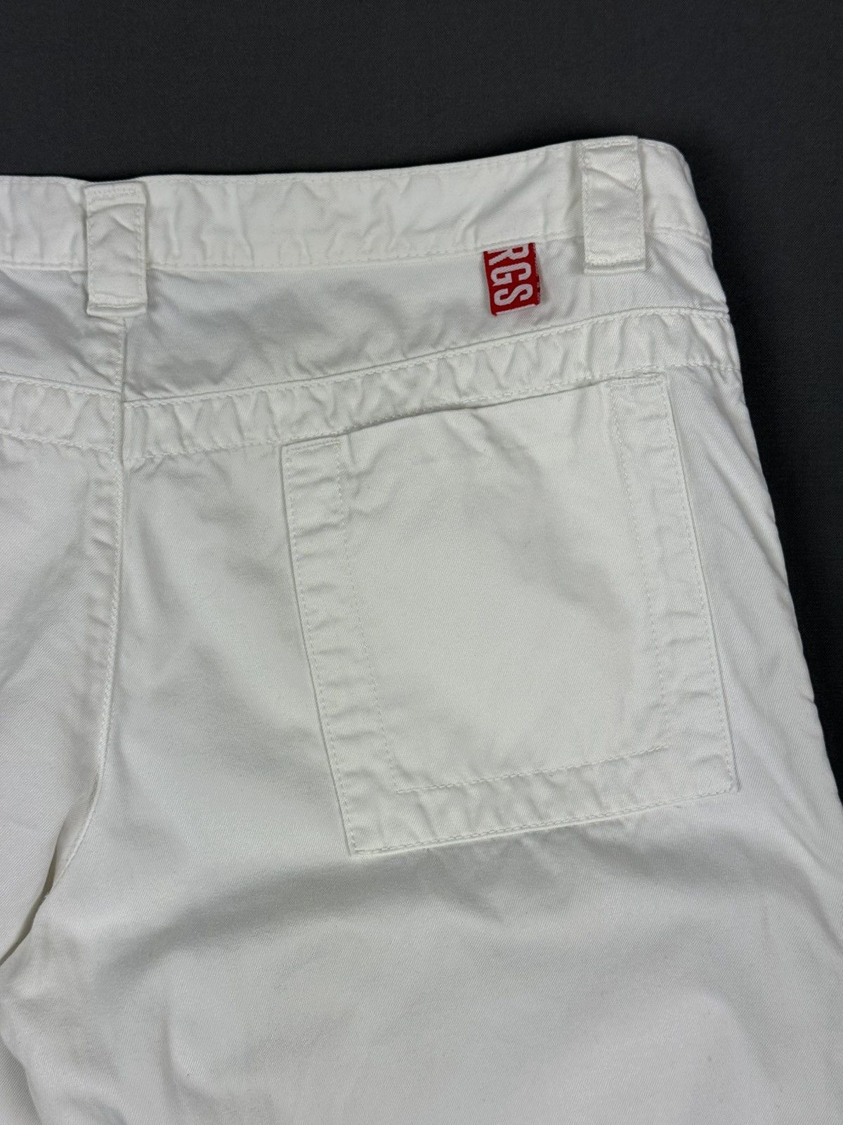 Dirk Bikkembergs Y2K Vintage Faded Dirk Bikkembergs White Workwear Pants Size 34" / US 12 / IT 48 - 18 Thumbnail