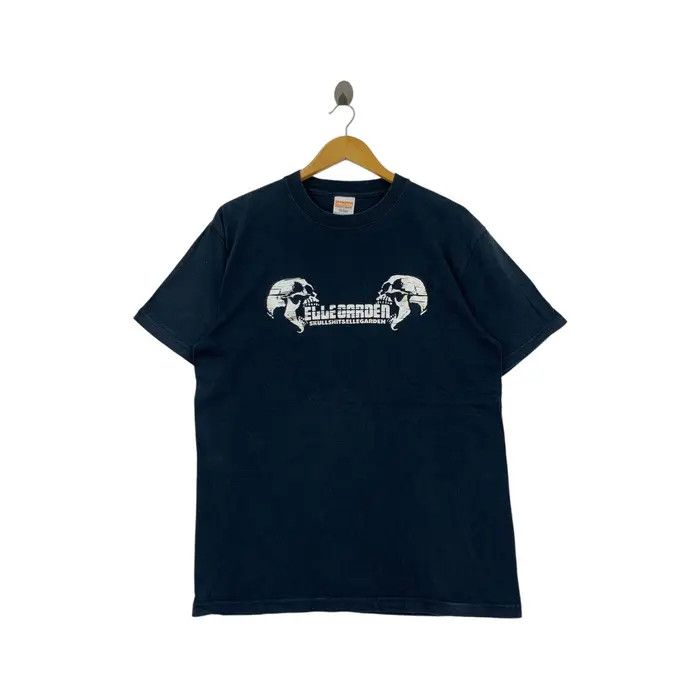 Vintage ELLEGARDEN PUNK ROCK Skullshit 2018 Tour Tee Shirt Size US L / EU 52-54 / 3 - 1 Thumbnail
