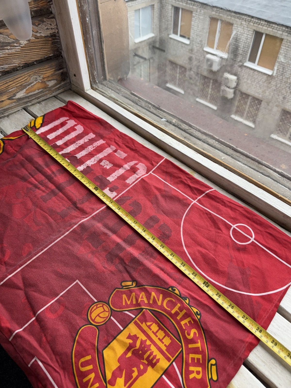 Other 90s Manchester United Pillow Cover Football Pitch Design Size ONE SIZE - 9 Thumbnail