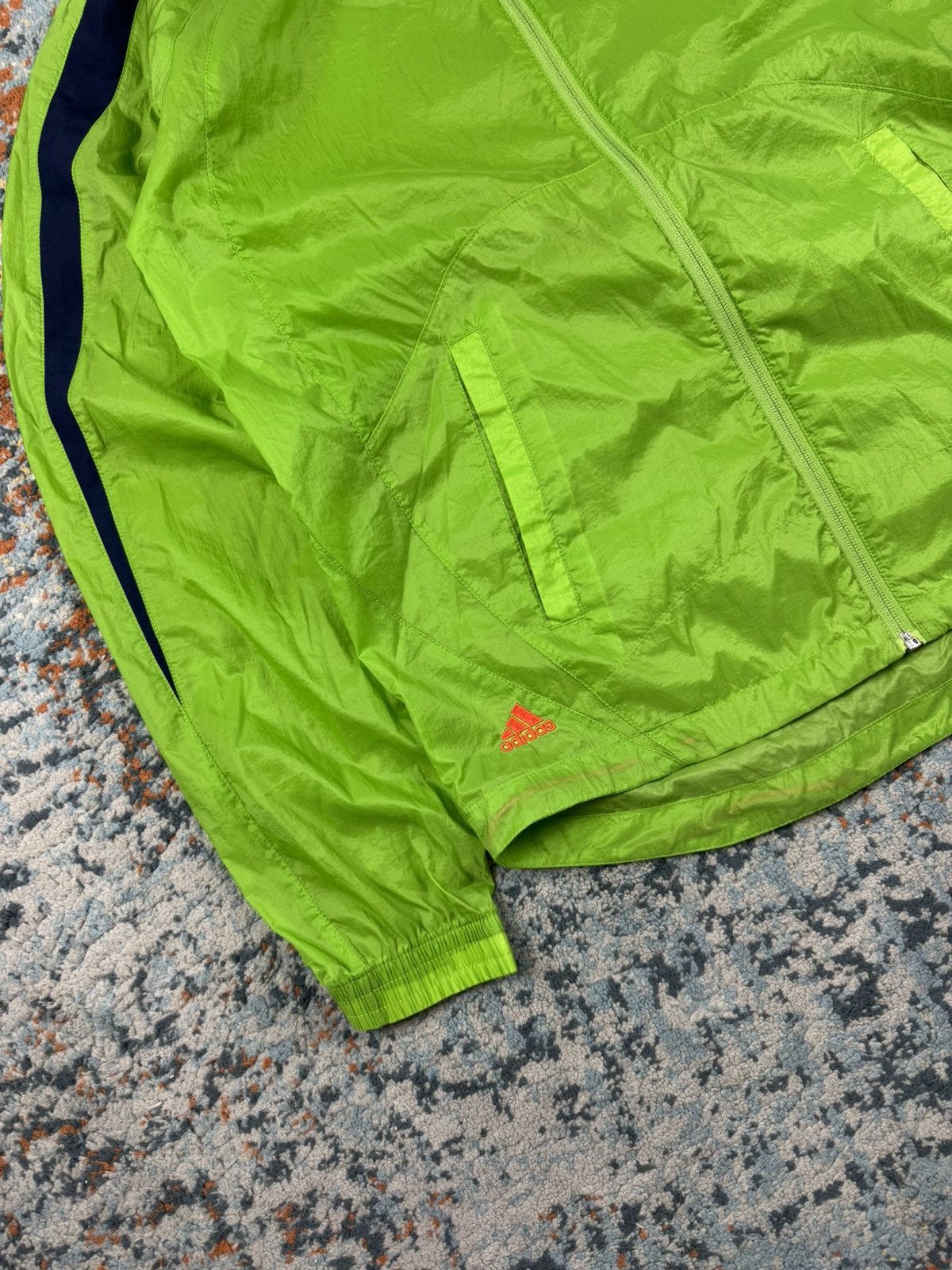 Adidas Vintage 00s Adidas F50 translucent windbreaker blokecore y2k Size US M / EU 48-50 / 2 - 5 Thumbnail