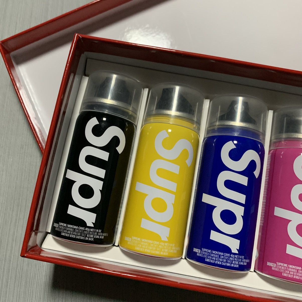 Supreme SUPREME x MontanaCans Mini Can Set Size ONE SIZE - 3 Thumbnail
