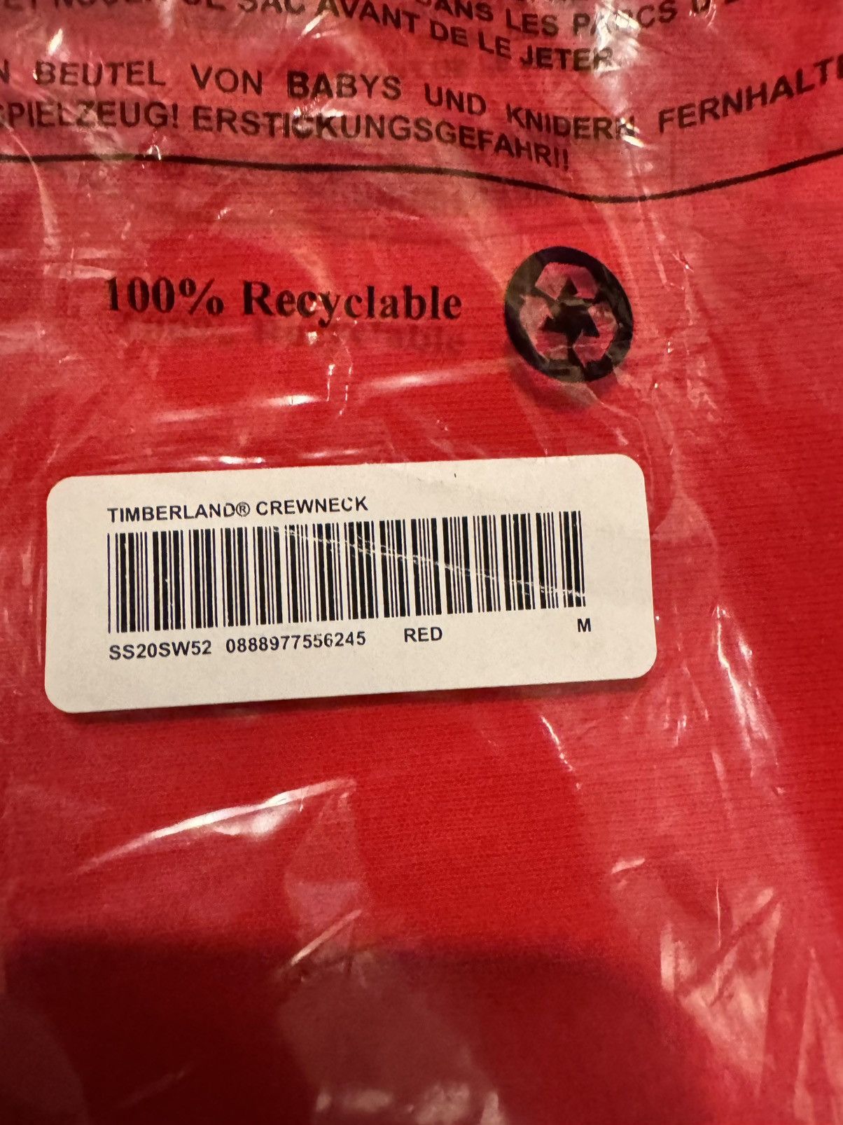 Supreme Supreme x Timberland Crewneck Size US L / EU 52-54 / 3 - 5 Thumbnail