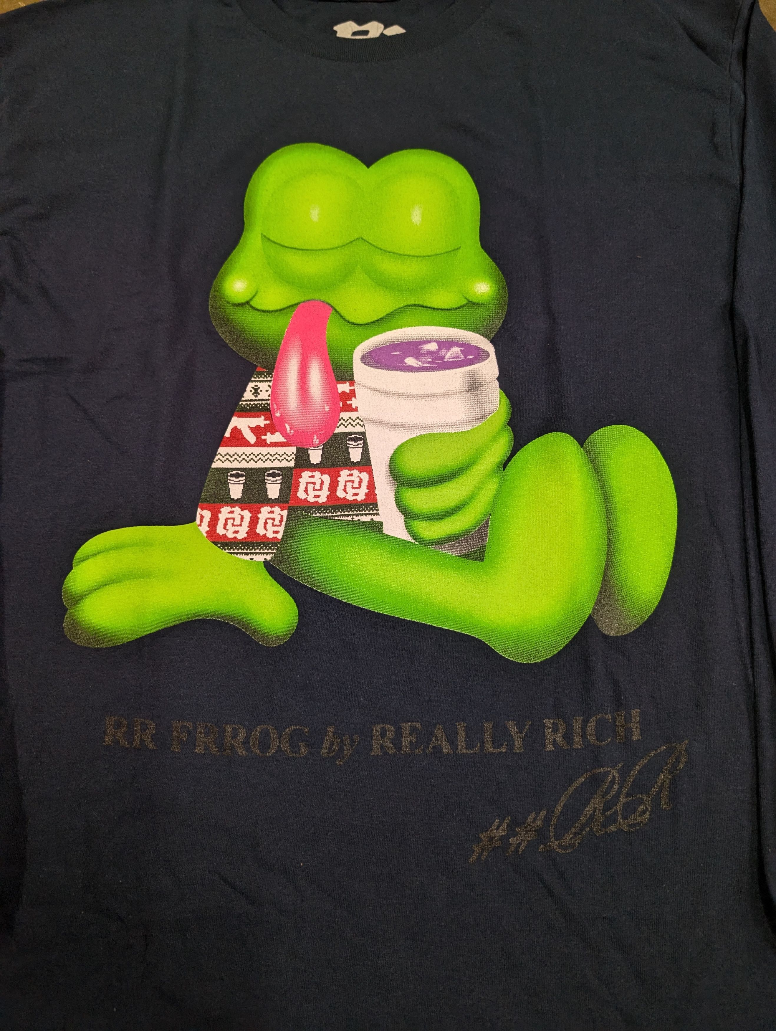 Kankan RR Frrog by Really Rich Shirt RARE