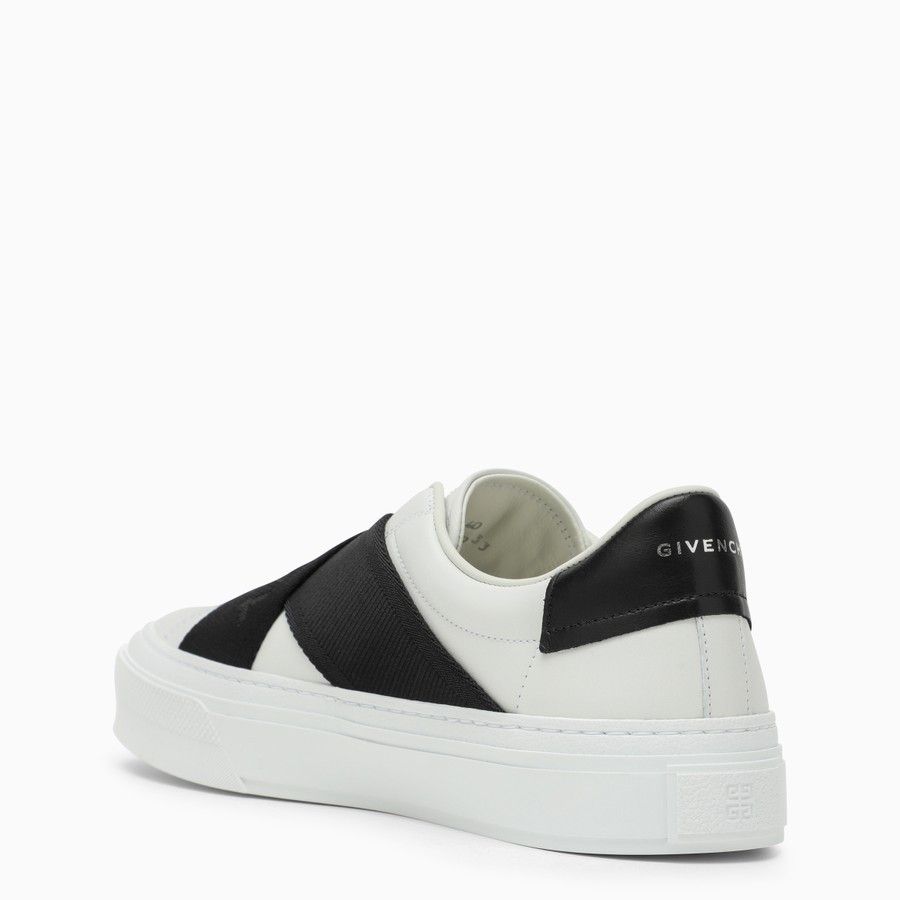 Givenchy o1d2blof0824 Sport Trainer in White & Black Size US 8.5 / IT 38.5 - 4 Thumbnail