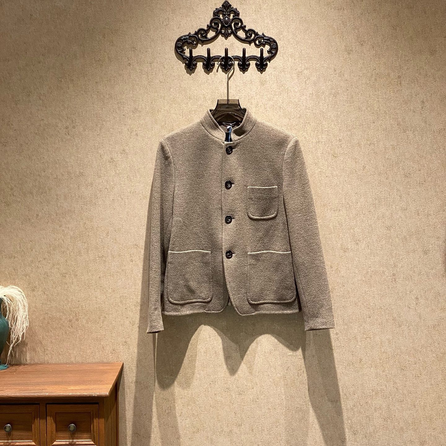 Loro Piana Loro Piana Spagna Virgin Wool Jacket Size 44 Size M / US 6-8 / IT 42-44 - 1 Thumbnail