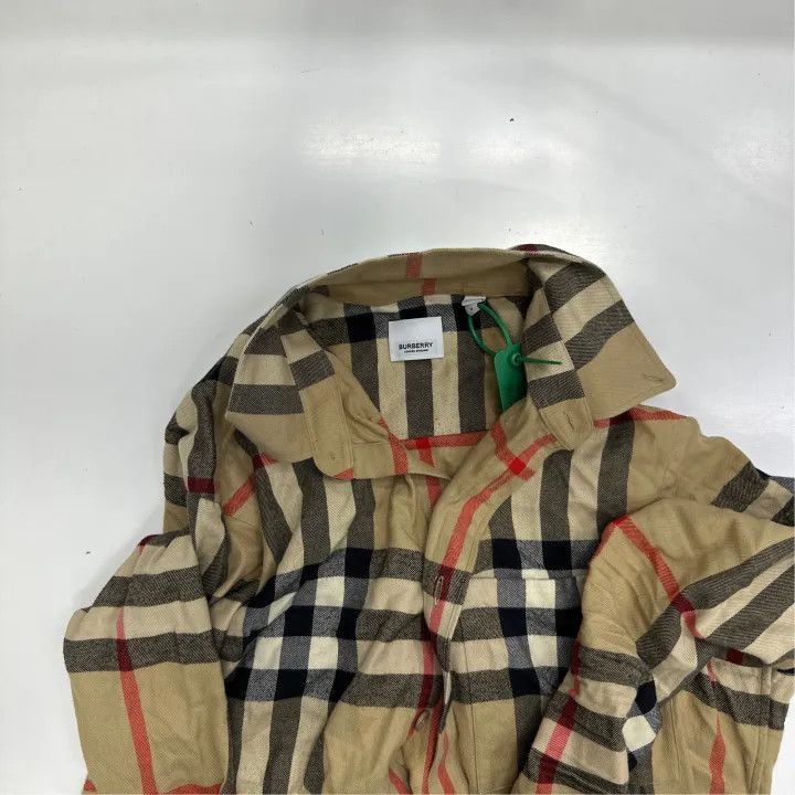 Burberry Burberry Burberry Beige Check Long Sleeve Shirt for Men-25 Size US M / EU 48-50 / 2 - 4 Thumbnail