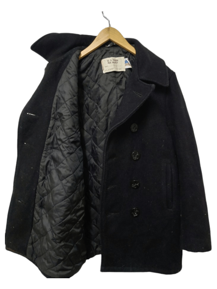 Schott × Vintage Vintage Schott NYC US 740N Pea Jacket Size US M / EU 48-50 / 2 - 3 Thumbnail