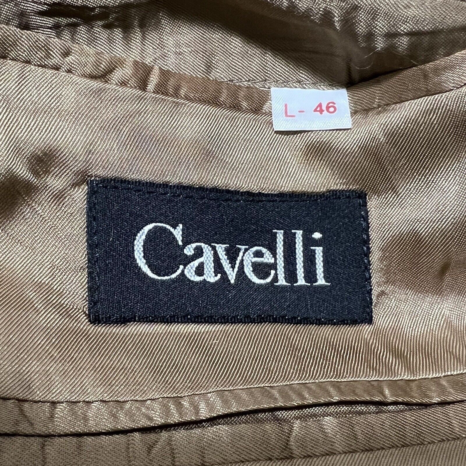 Other Cavelli Wool Windowpane Green Suit Jacket Carlanda Italy Size 46L - 7 Thumbnail