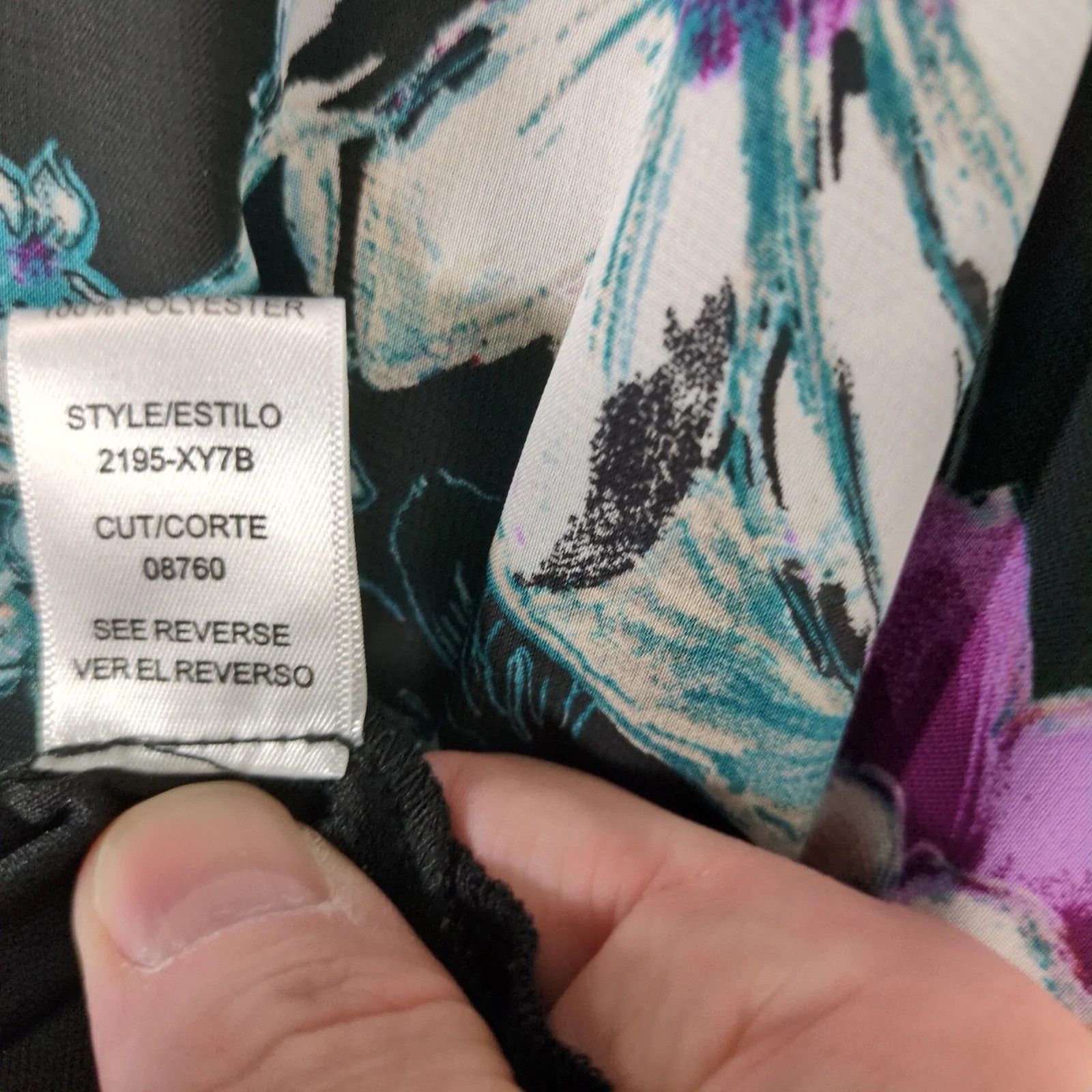 Other Jodi Kristopher Black Floral Babydoll Slip Dress Sz XS Lace Size XS / US 0-2 / IT 36-38 - 6 Thumbnail