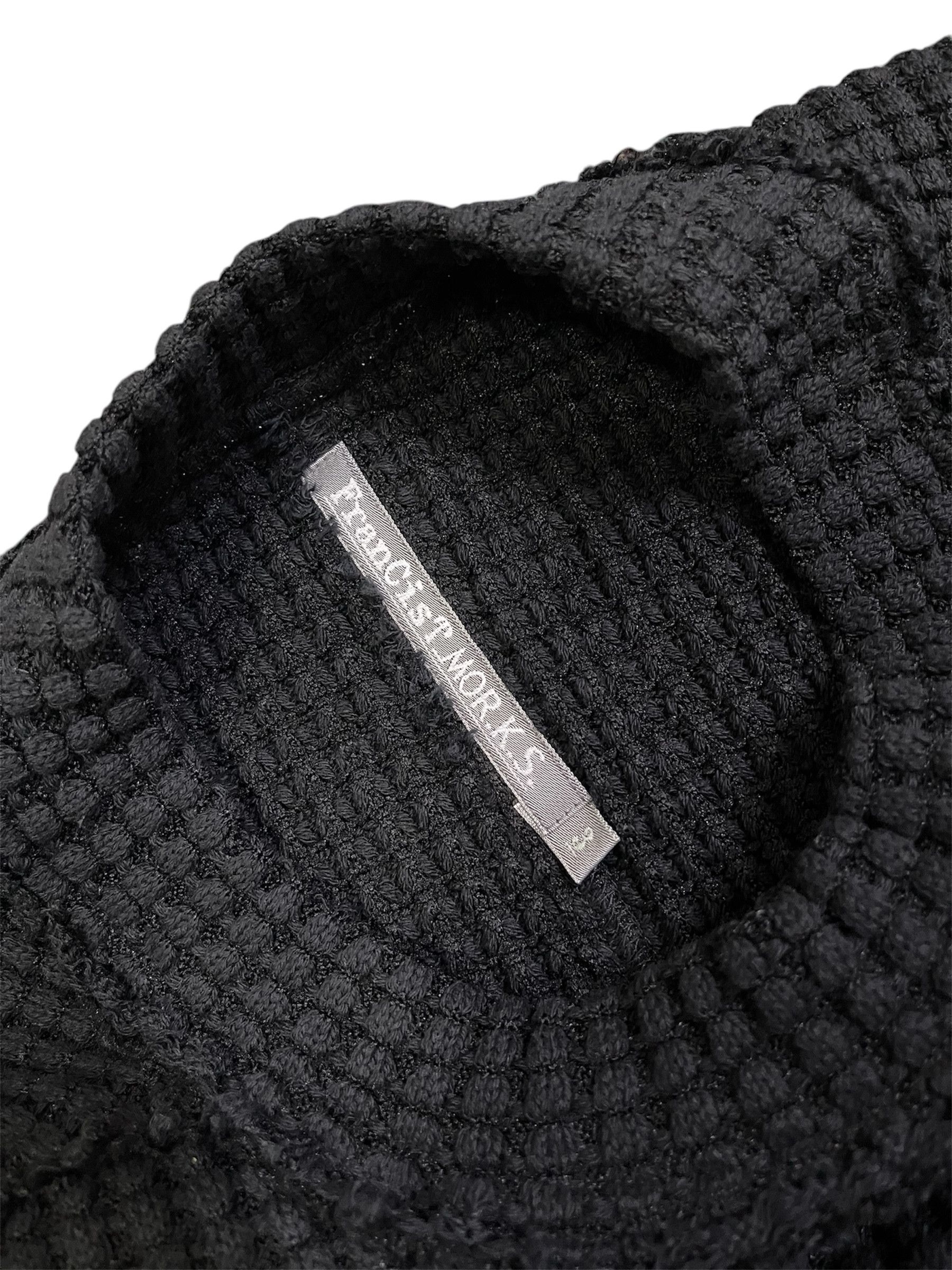 FranCisT MOR.K.S × Hysteric Glamour × If Six Was Nine F.C.T.M Chanel Logo Black Knitted Style Travis Scott Size US L / EU 52-54 / 3 - 4 Thumbnail