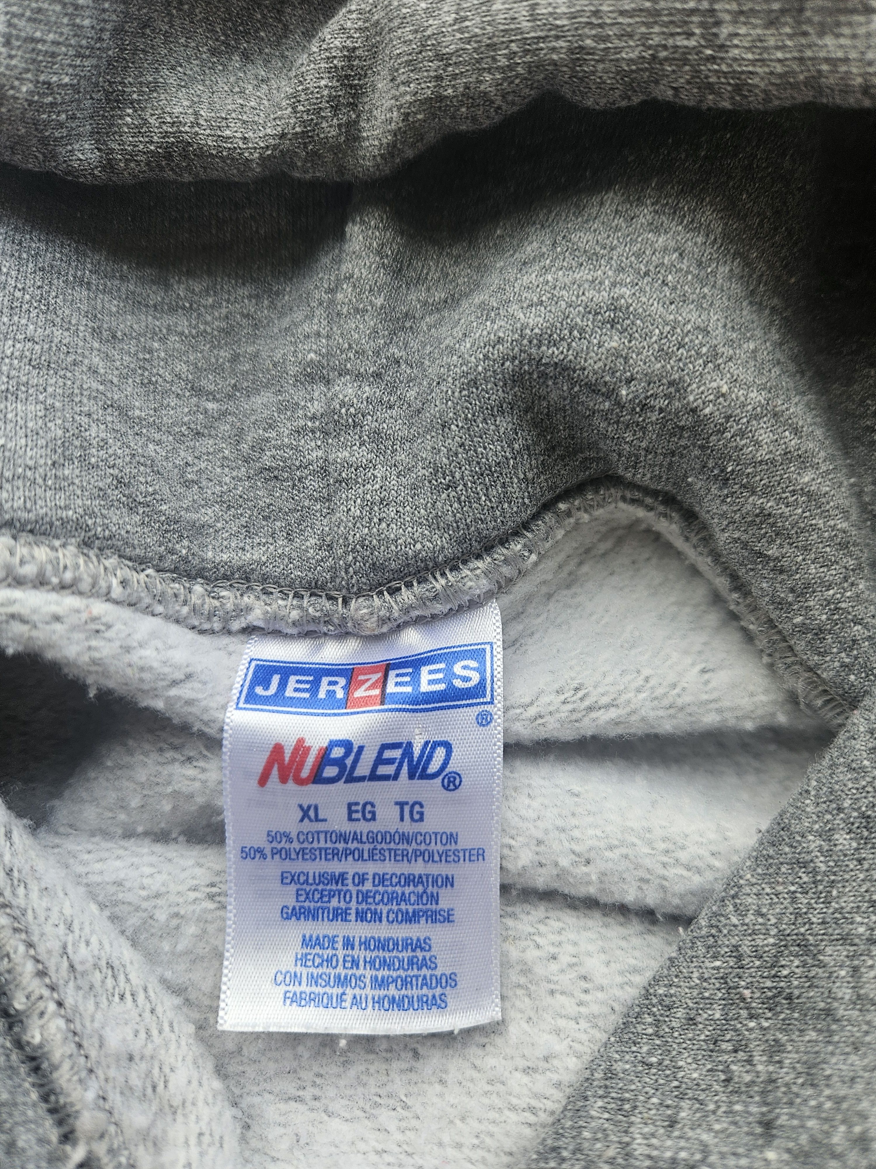Jerzees Townson University Y2K Jerzees Hoodie Size US XL / EU 56 / 4 - 3 Thumbnail
