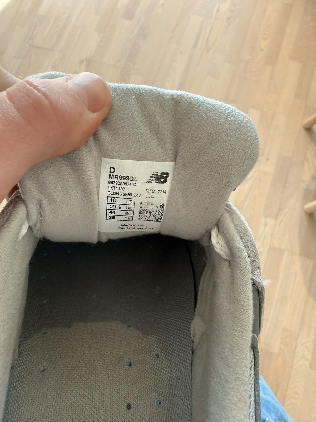 New Balance New Balance 993 Size US 10 / EU 43 - 4 Thumbnail
