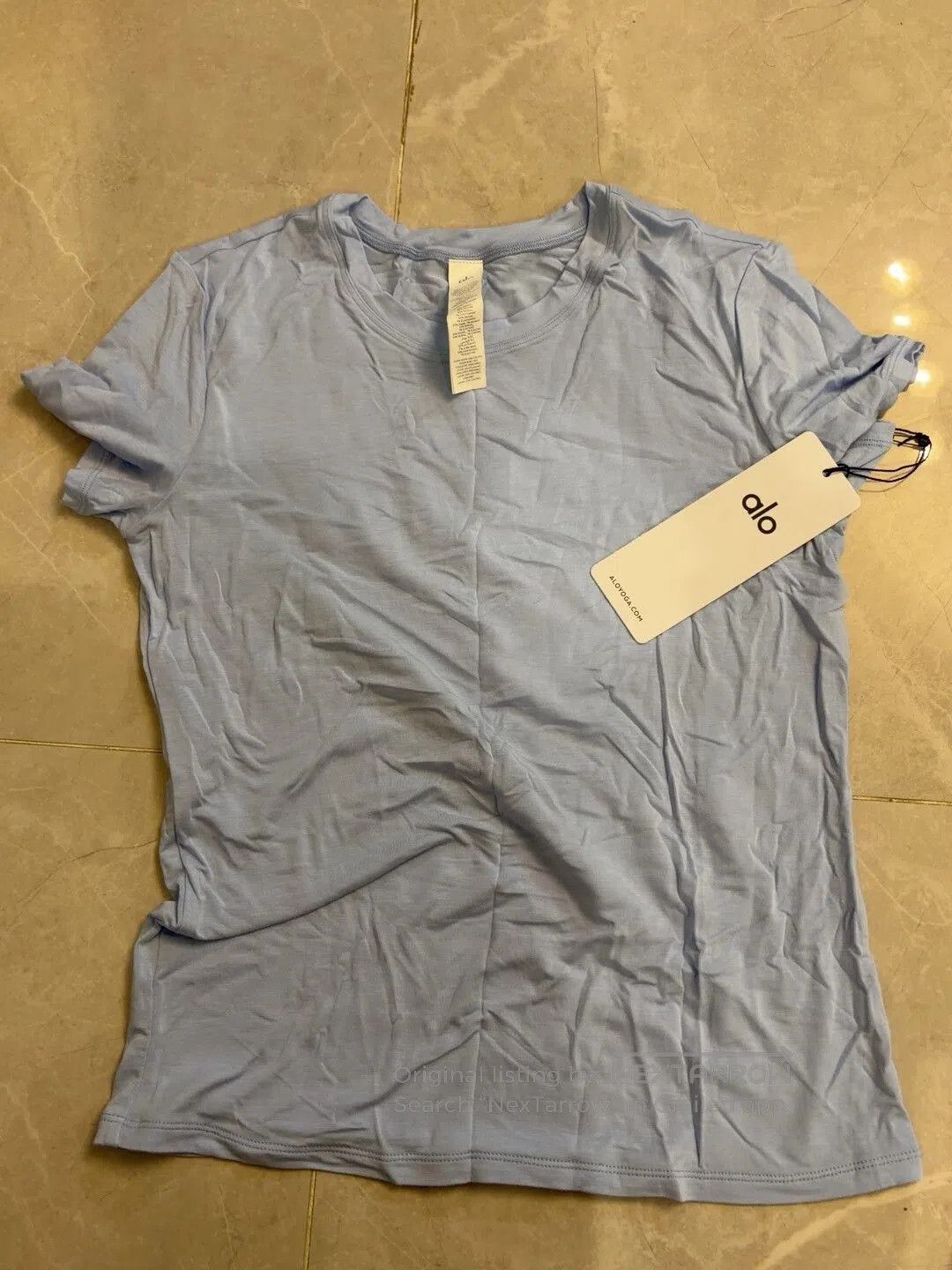 Alo Yoga Alo Yoga Modal Short Sleeve T-Shirt. Size XS / US 0-2 / IT 36-38 - 1 Thumbnail
