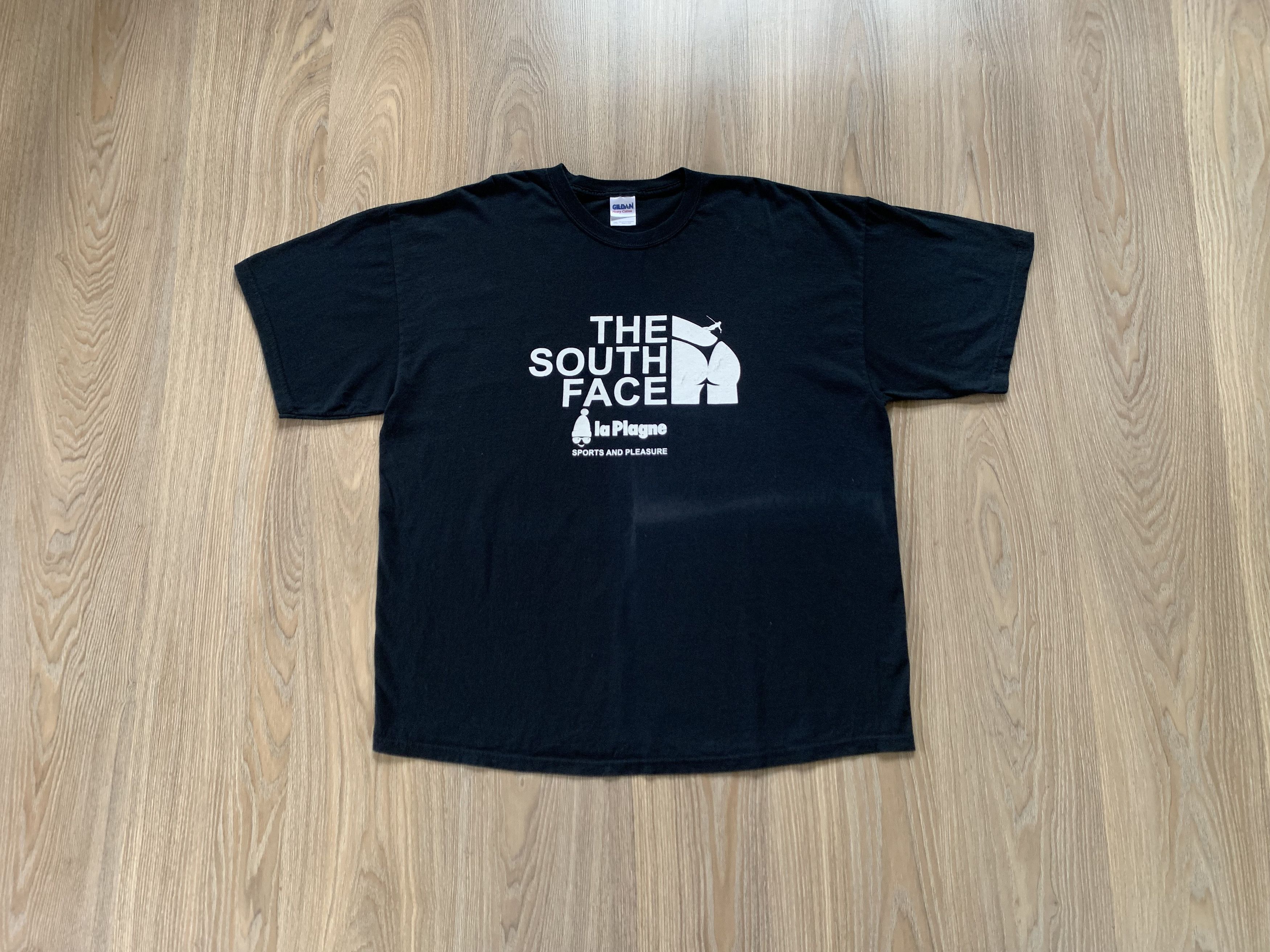 Gildan × Vintage Vintage Caliban The South Face T Shirt Size US XXL / EU 58 / 5 - 2 Thumbnail