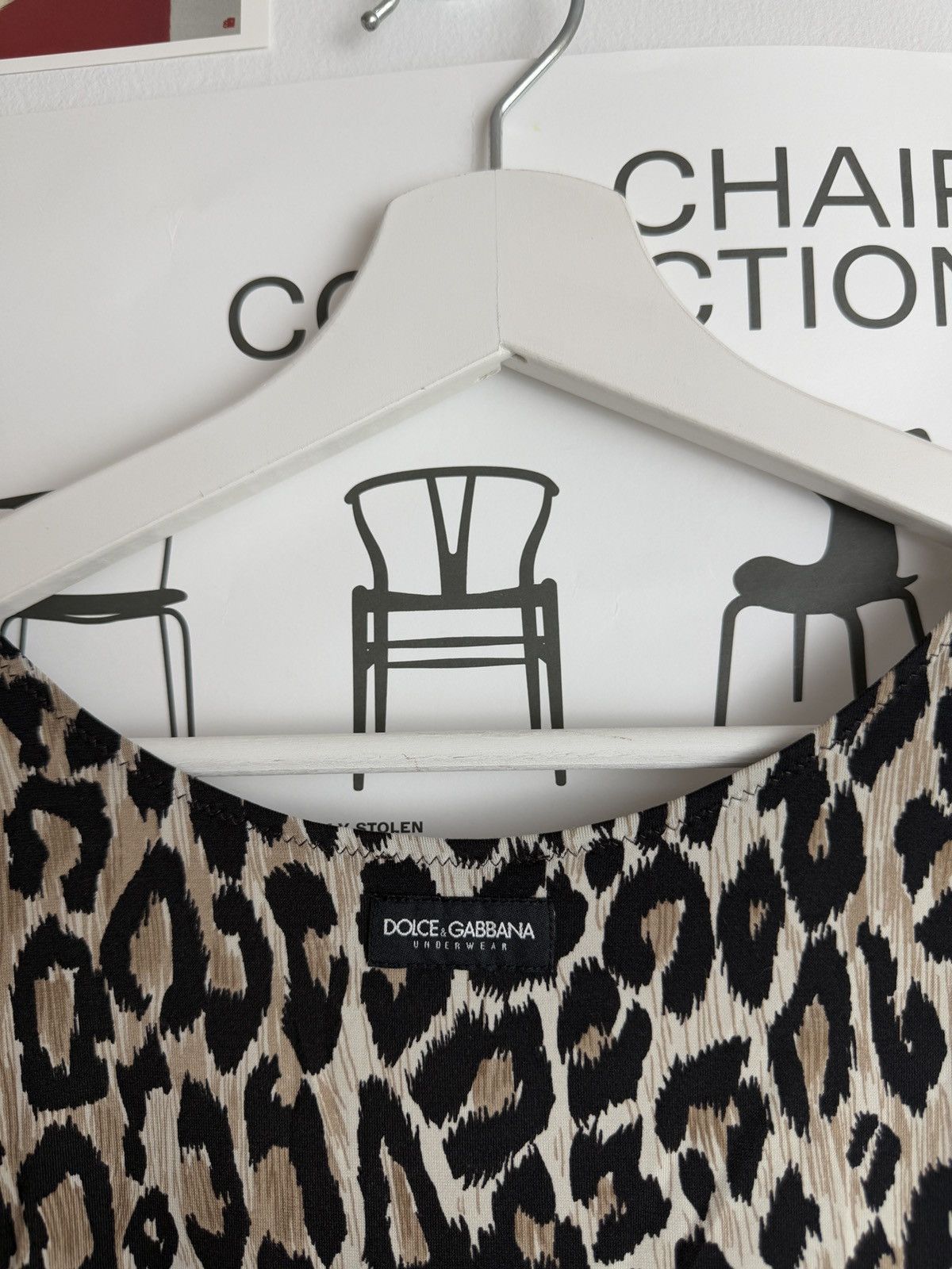 Dolce & Gabbana Vintage y2k Dolce & Gabbana leopard print tanktop coquette Size M / US 6-8 / IT 42-44 - 6 Thumbnail