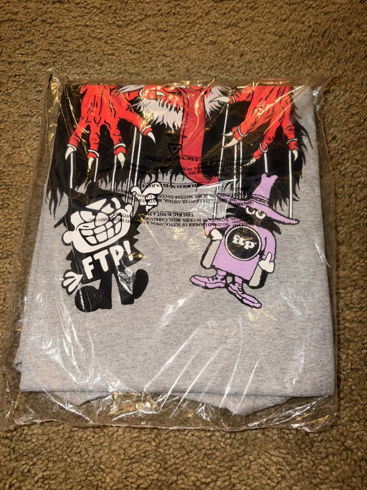 Fuck The Population FTP Krampus Tee Size US L / EU 52-54 / 3 - 2 Thumbnail
