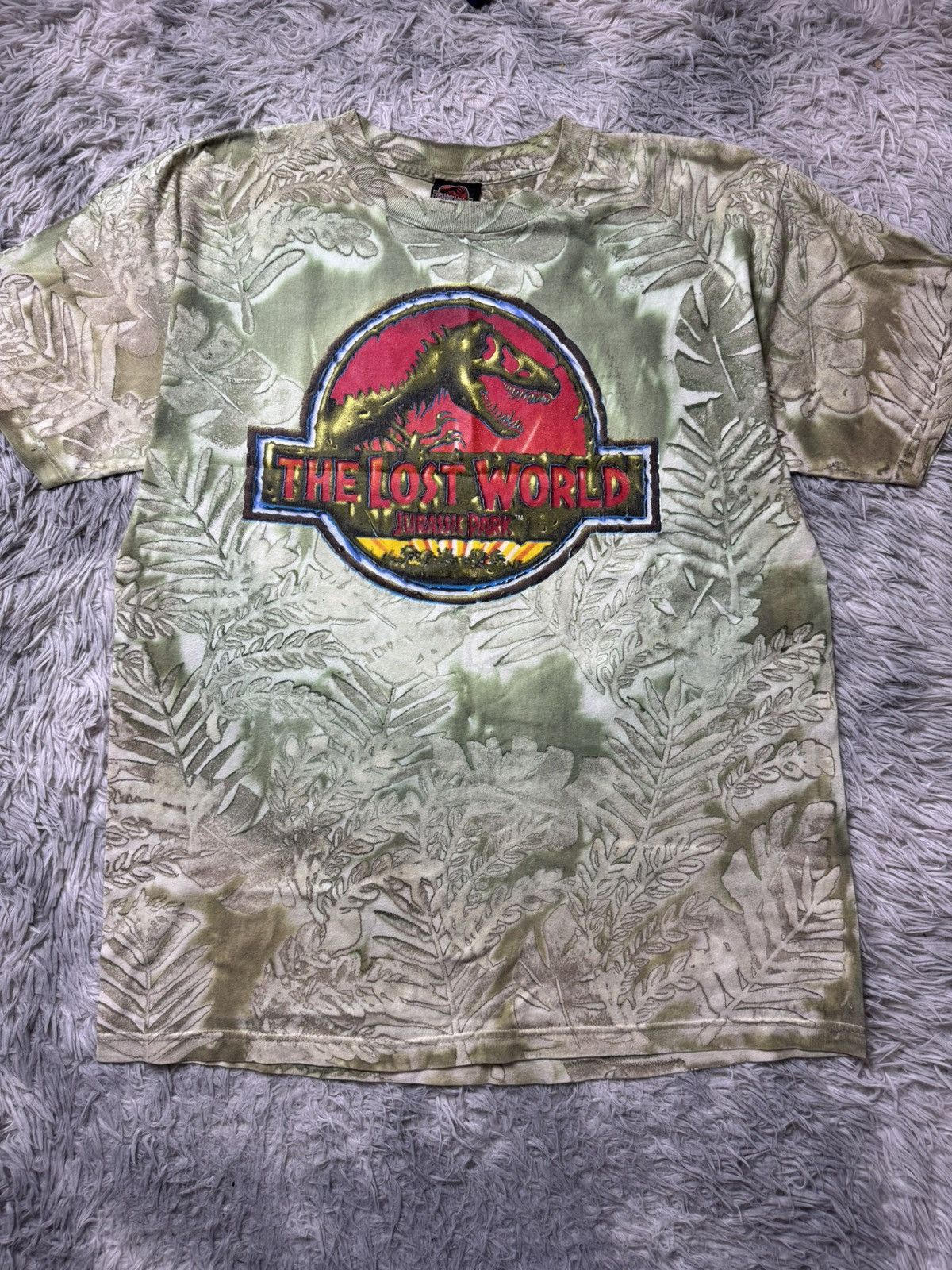 Vintage Vintage The Lost World Jurassic Park 1997 Size US XL / EU 56 / 4 - 1 Thumbnail