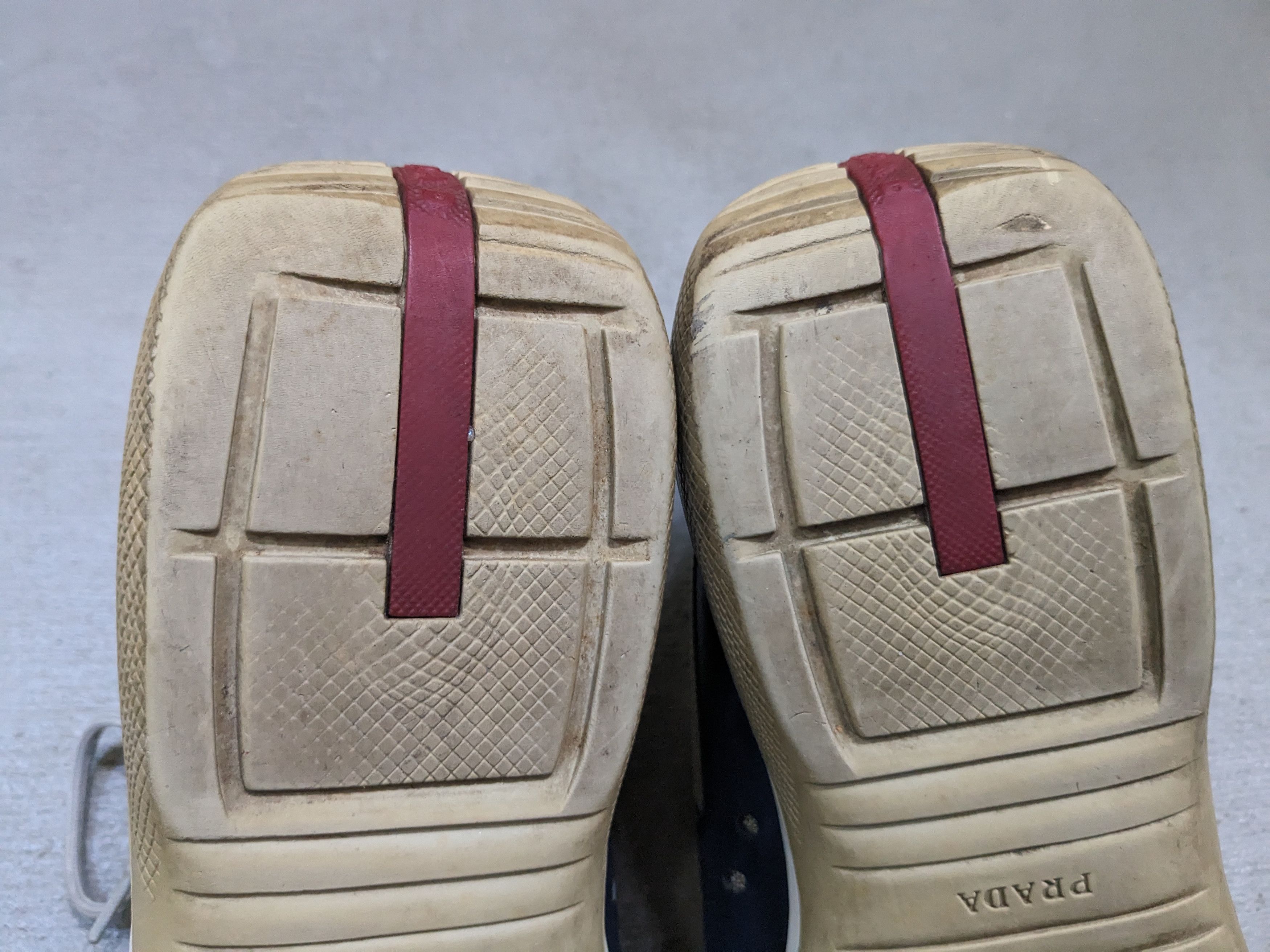 Prada Prada America's Cup Sneakers Navy Blue High 9.5 Leather Size US 9.5 / EU 42-43 - 19 Thumbnail