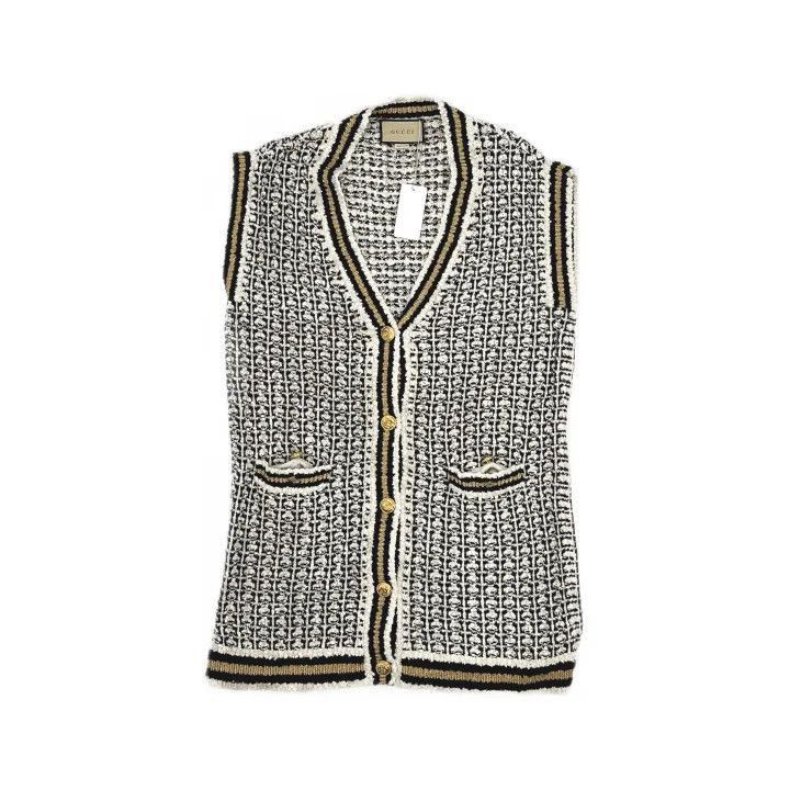 Gucci Gucci SS23 V-Neck Sleeveless Knit Top-2507 Size S / US 4 / IT 40 - 8 Thumbnail