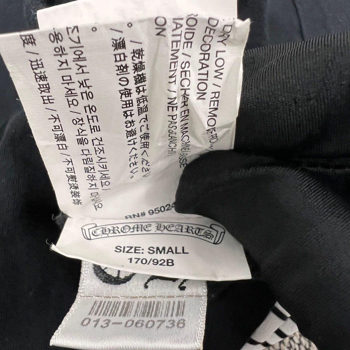 Chrome Hearts chrome hearts black long sleeve shirt Size US S / EU 44-46 / 1 - 6 Thumbnail