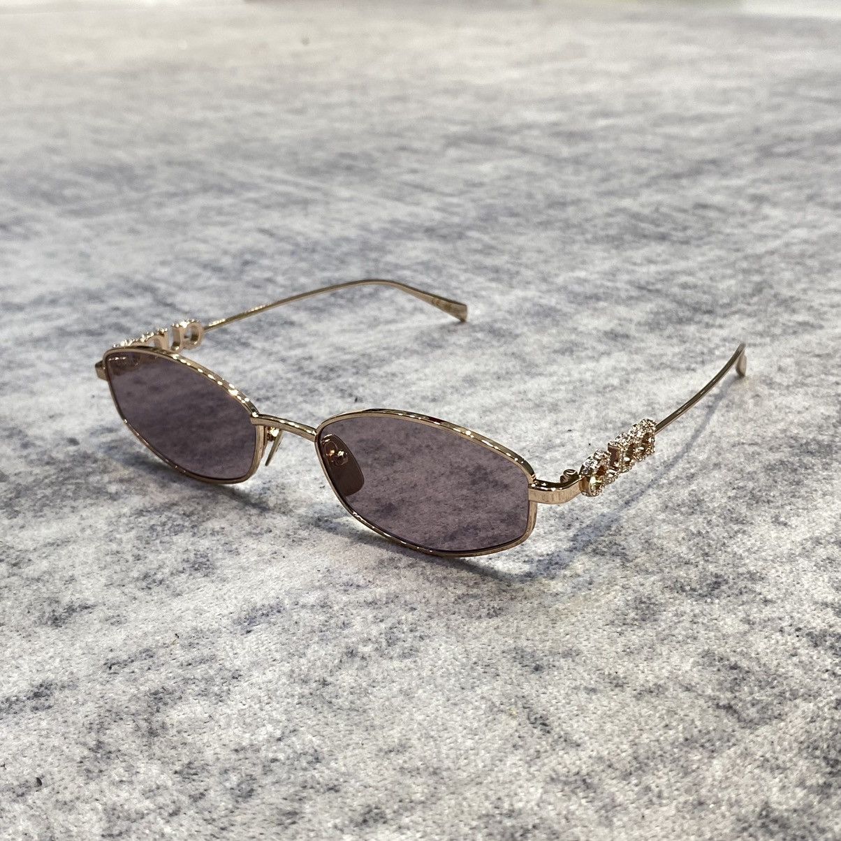 Gucci GUCCI GG1802S 003 GOLD VIOLET Size ONE SIZE - 1 Thumbnail