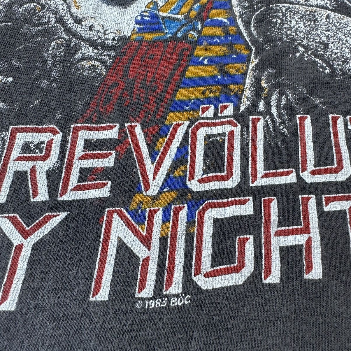 Band Tees Vintage 80s Blue Oyster Cult The Revolution By Night Size US L / EU 52-54 / 3 - 8 Thumbnail