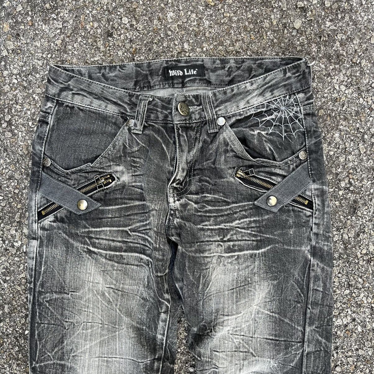 Hysteric Glamour Vintage WildLife Japan Jeans Hysteric Glamour Clawmark Style Size US 29 - 3 Thumbnail