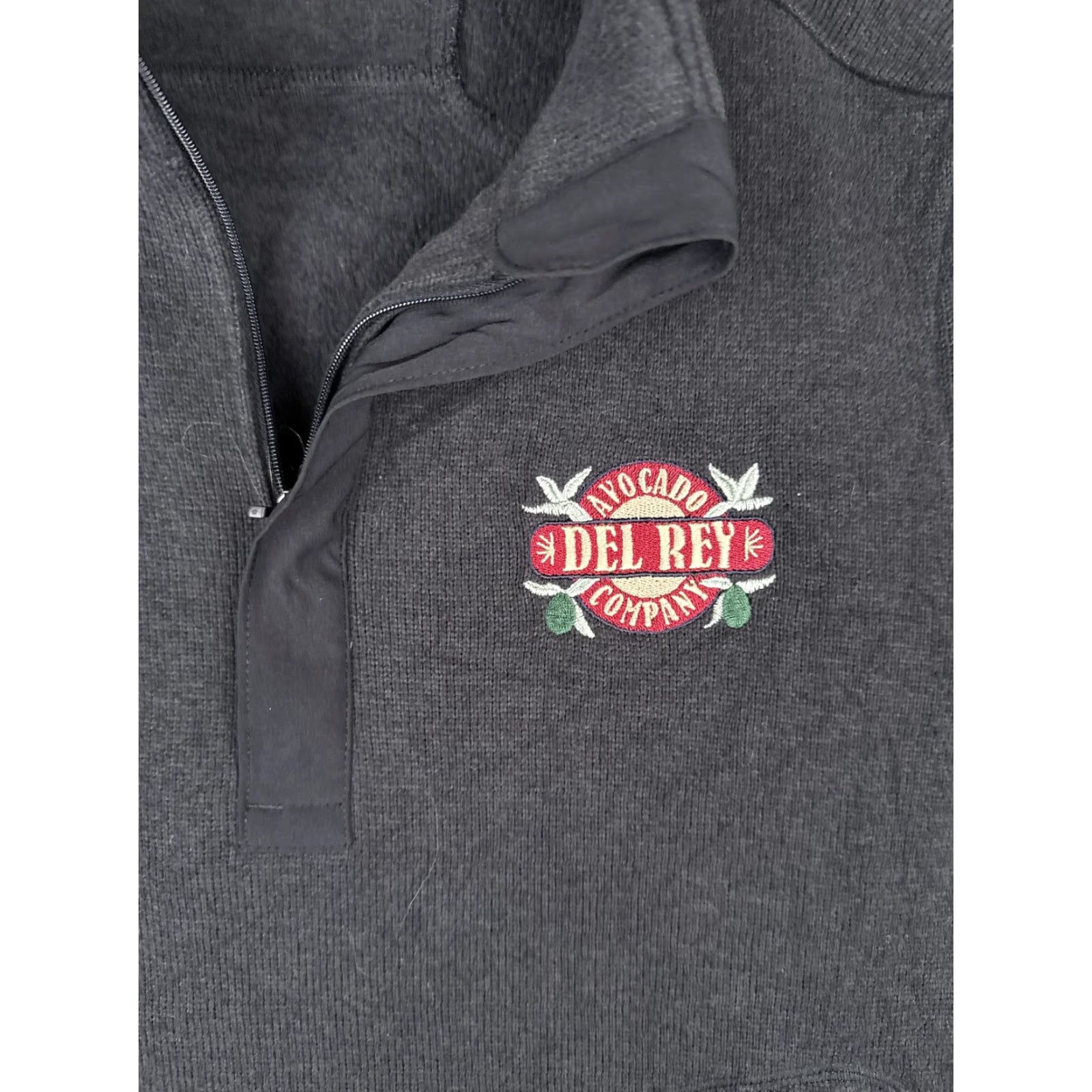Under Armour Under Armour Sweatshirt Mens Large Gray 1/4 Zip Fleece Del Rey Avocado Logo Size US L / EU 52-54 / 3 - 6 Thumbnail
