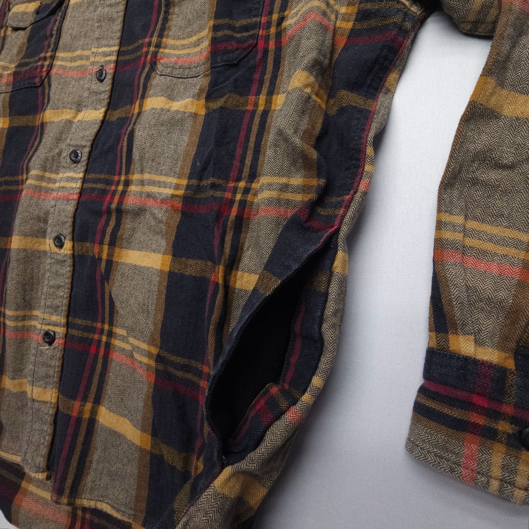 Orvis VINTAGE Orvis Shirt? Shacket Mens 2XL Plaid Heavy Flannel Outdoor Field Workwear Camping Shirt Size US XXL / EU 58 / 5 - 5 Thumbnail