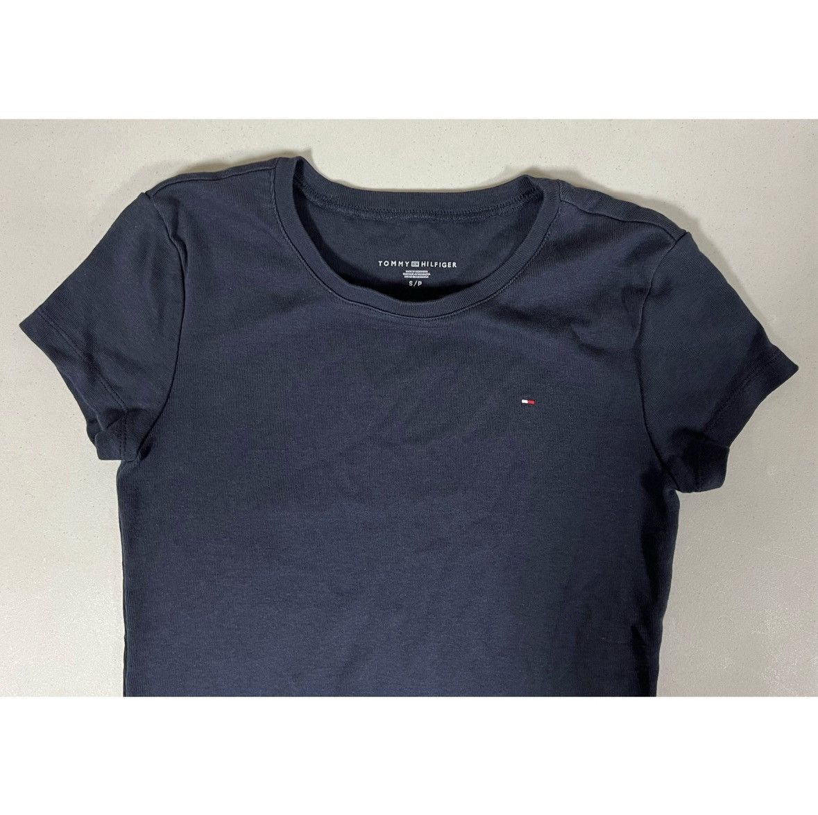 Tommy Hilfiger Tommy Hilfiger Navy Blue Crewneck Tee T-Shirt Top Size S ♥️✨ Size S / US 4 / IT 40 - 4 Thumbnail