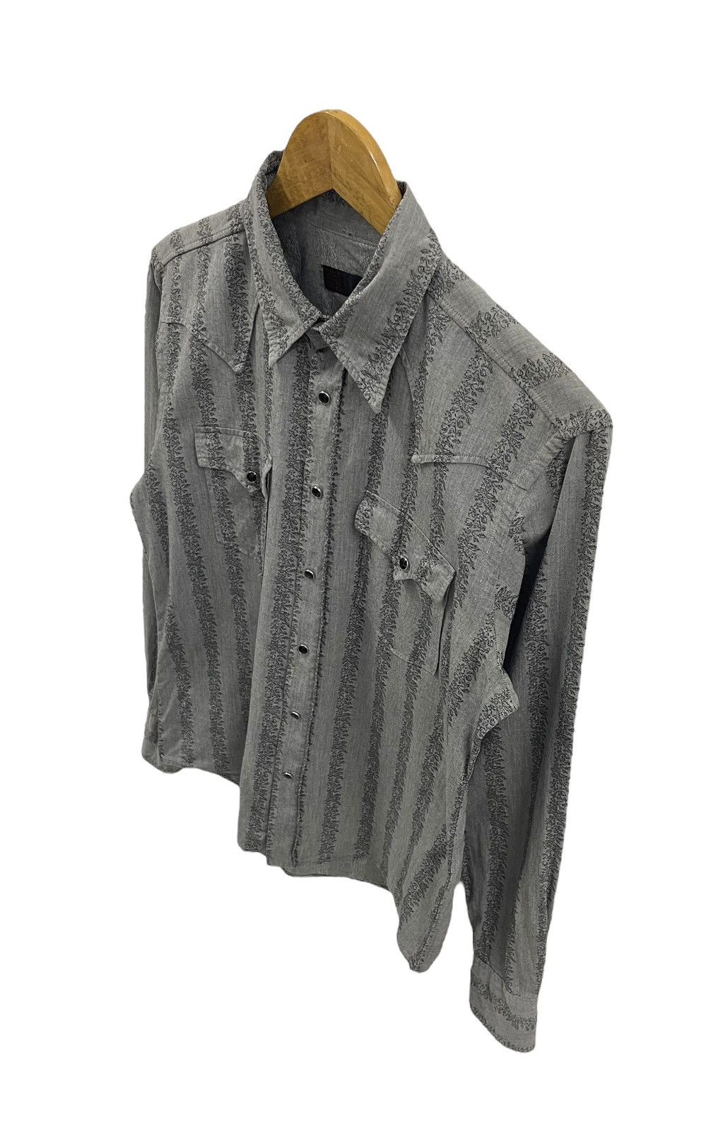 5351 POUR LES HOMMES 291295 Homme Japan Western Shirts Embroidery Size US S / EU 44-46 / 1 - 3 Thumbnail