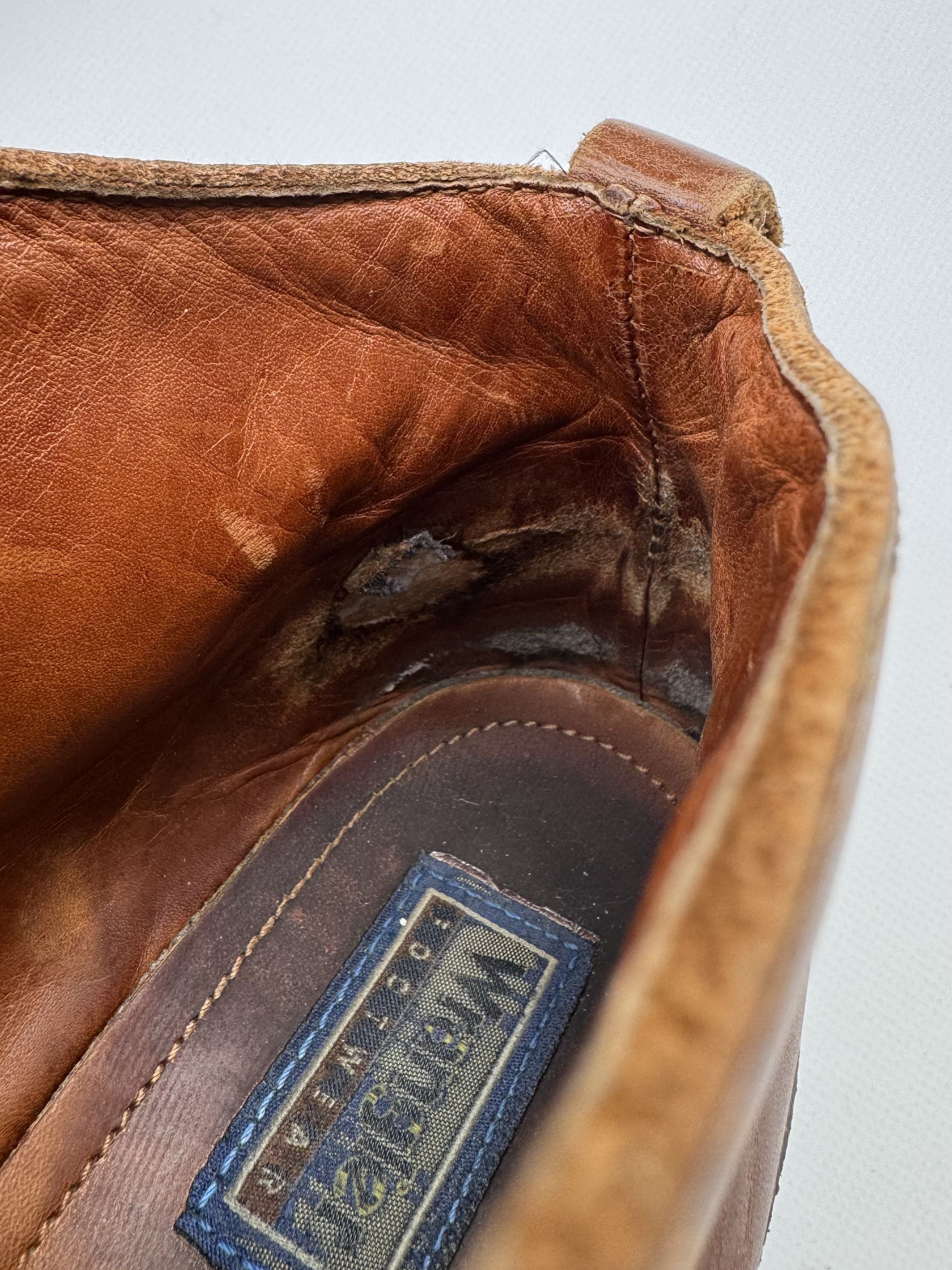 Vintage Wrangler Vintage Oversized Leather Work Boots B463(V306)E2 Size US 11 / EU 44 - 16 Thumbnail