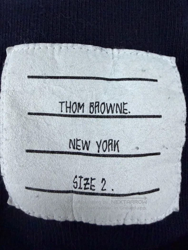 Thom Browne Thom Browne Classic striped navy blue coat Size US M / EU 48-50 / 2 - 4 Thumbnail