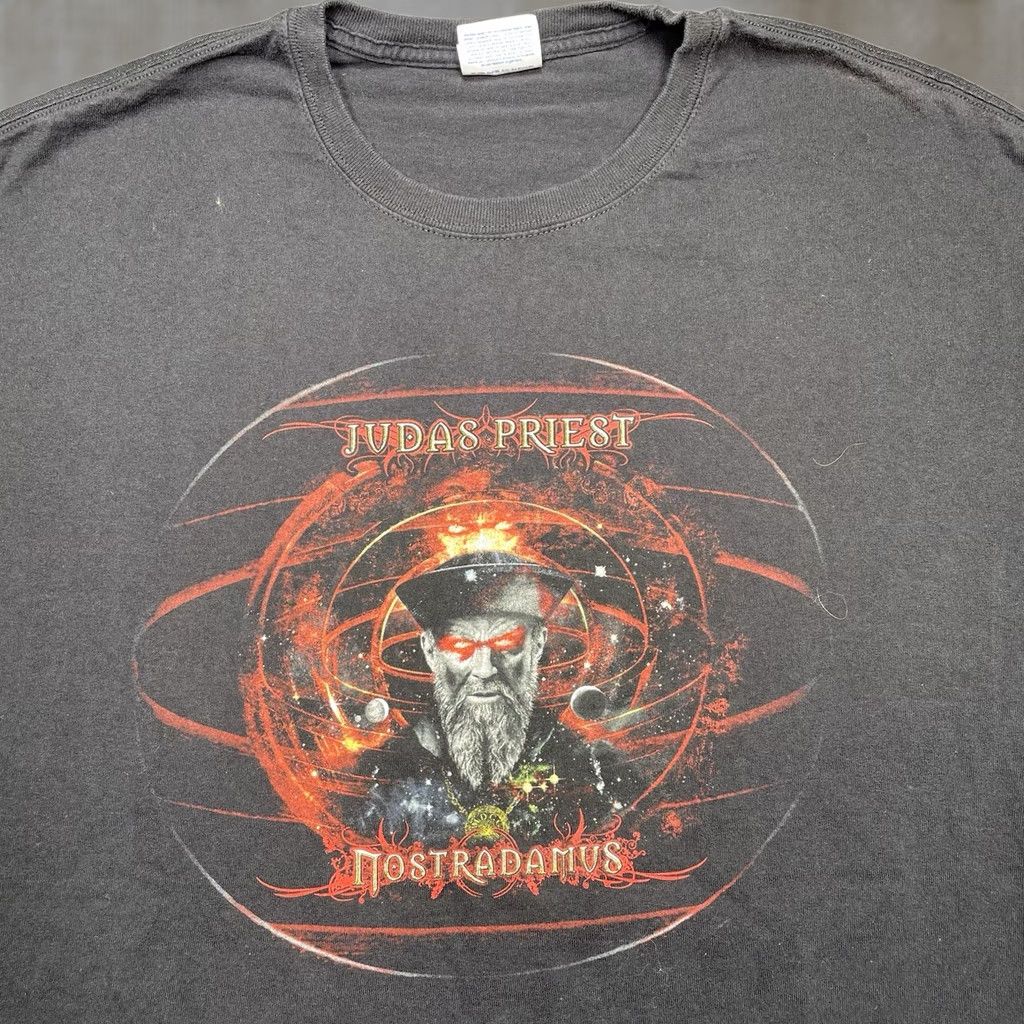 Gildan Judas Priest Nostradamus T Shirt Mens XL Black 2009 European Tour Feast Y2K Size US XL / EU 56 / 4 - 1 Thumbnail