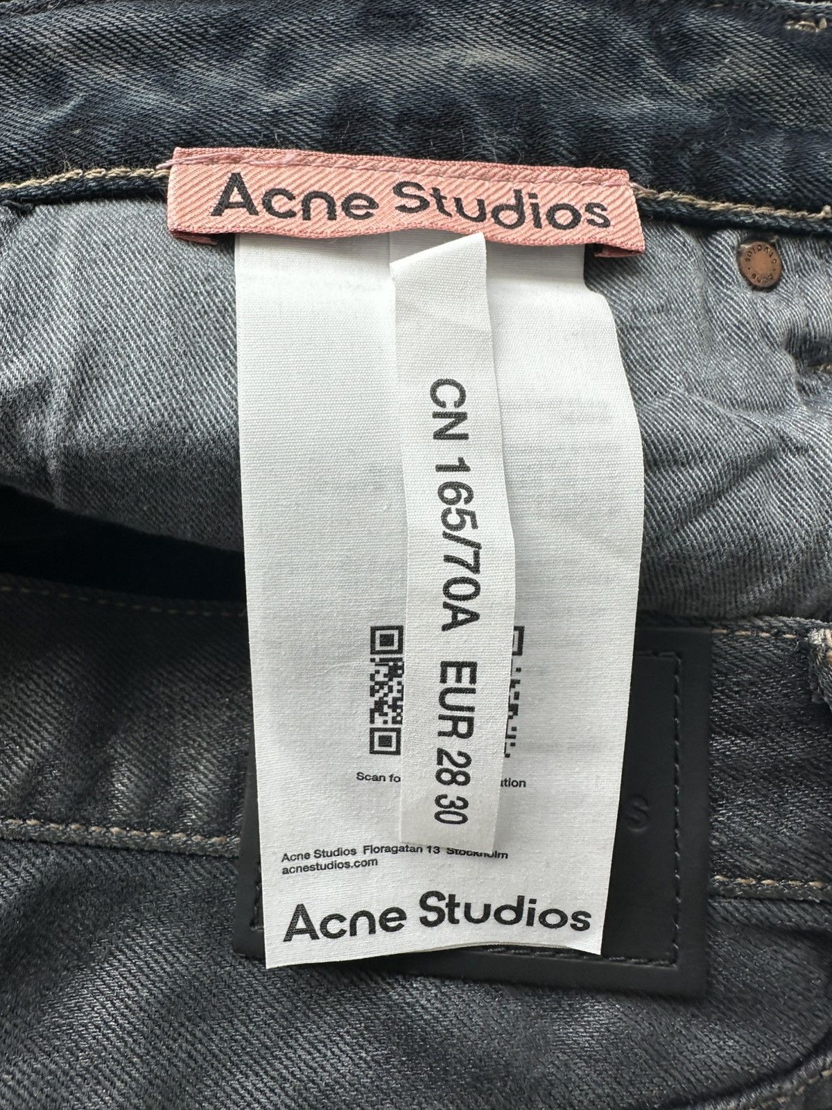 Acne Studios Acne Studios 2006F Coated Glossy Black Jeans 28 Size 28" / US 6 / IT 42 - 10 Thumbnail