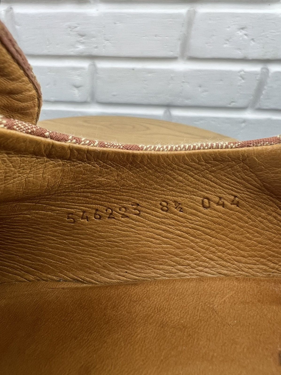 Gucci GUCCI Loafers Leather Shoes HORSEBIT Buckle GG Monogram Web Size US 9 / EU 42 - 18 Thumbnail