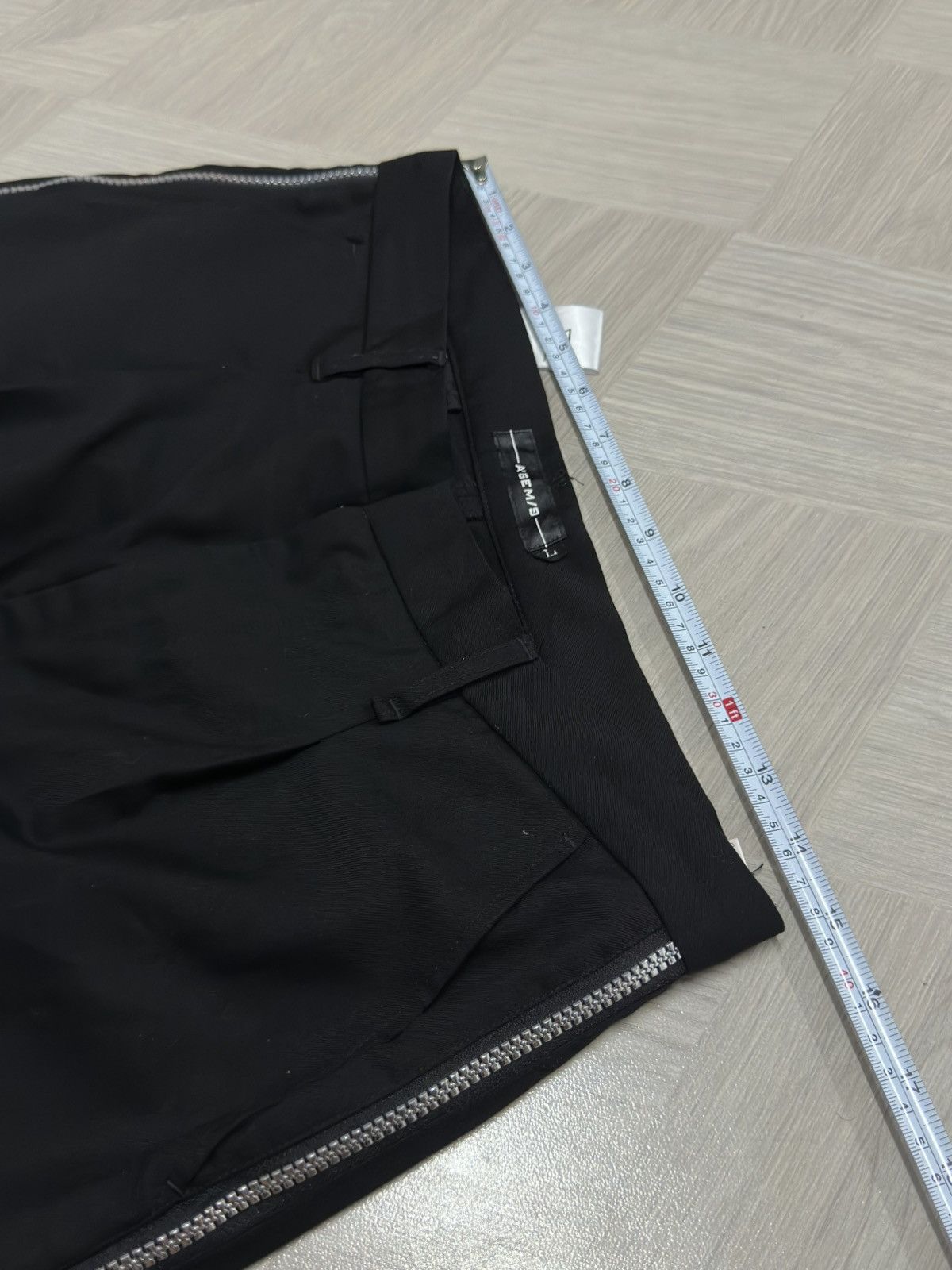 Japanese Brand AW2020 A’Gems / 9 Side Zipper Wide Slack Pant Size US 30 / EU 46 - 16 Thumbnail