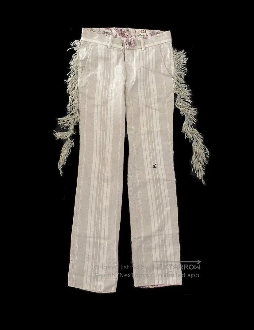 Undercover Undercover Fringe Striped Pants. Size US 30 / EU 46 - 2 Thumbnail