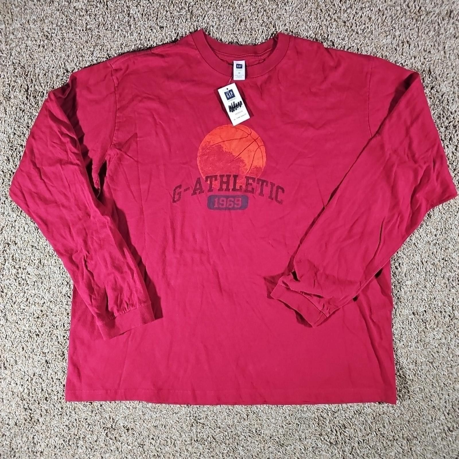 Gap GAP Athletic M Long Sleeve NWT shirt Basketball Size US M / EU 48-50 / 2 - 1 Thumbnail