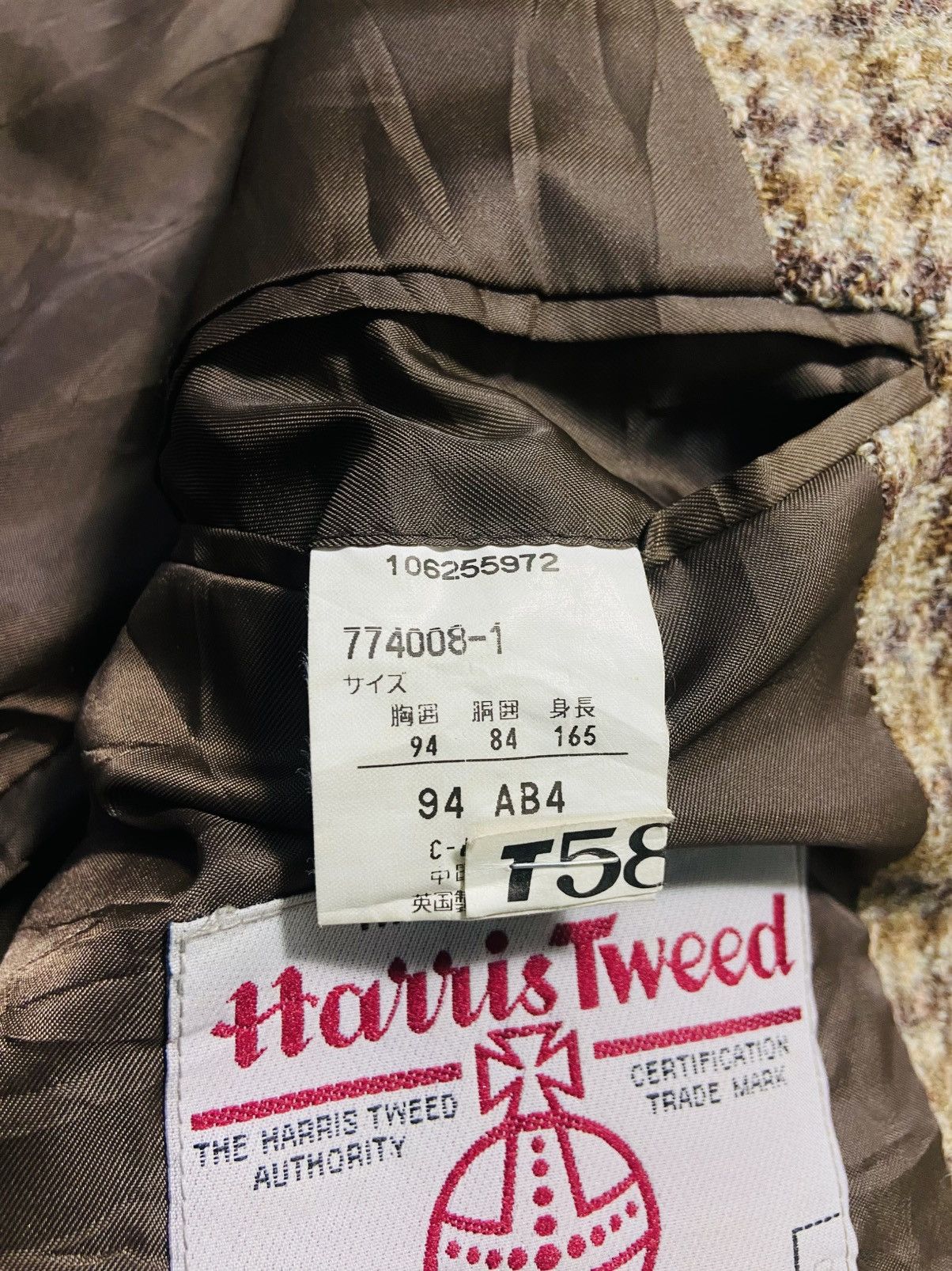 Harris Tweed Vintage Harris Tweed Blazer Size US L / EU 52-54 / 3 - 12 Thumbnail