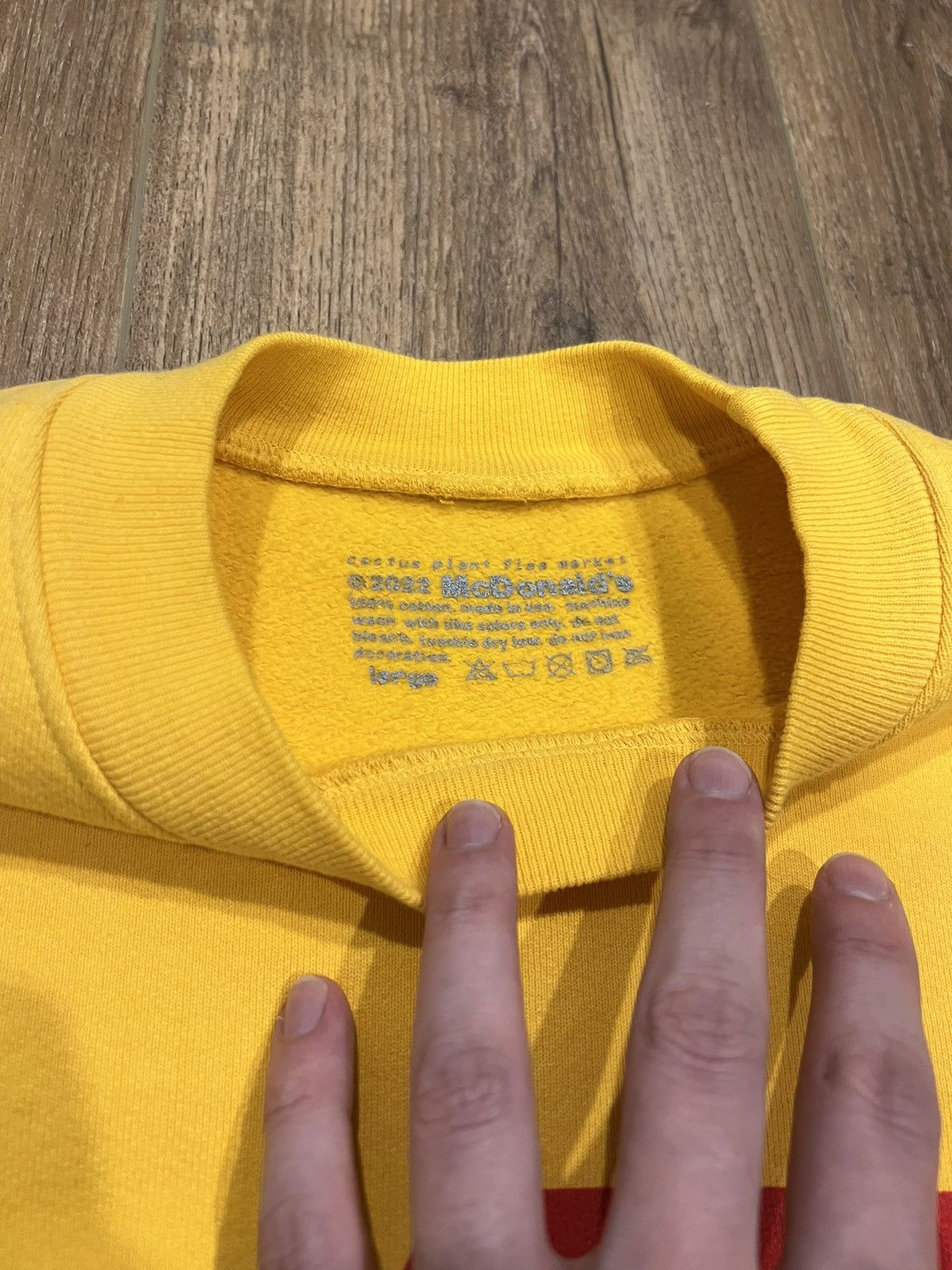 Cactus Plant Flea Market McDonalds Capsule Crewneck Size US L / EU 52-54 / 3 - 3 Thumbnail