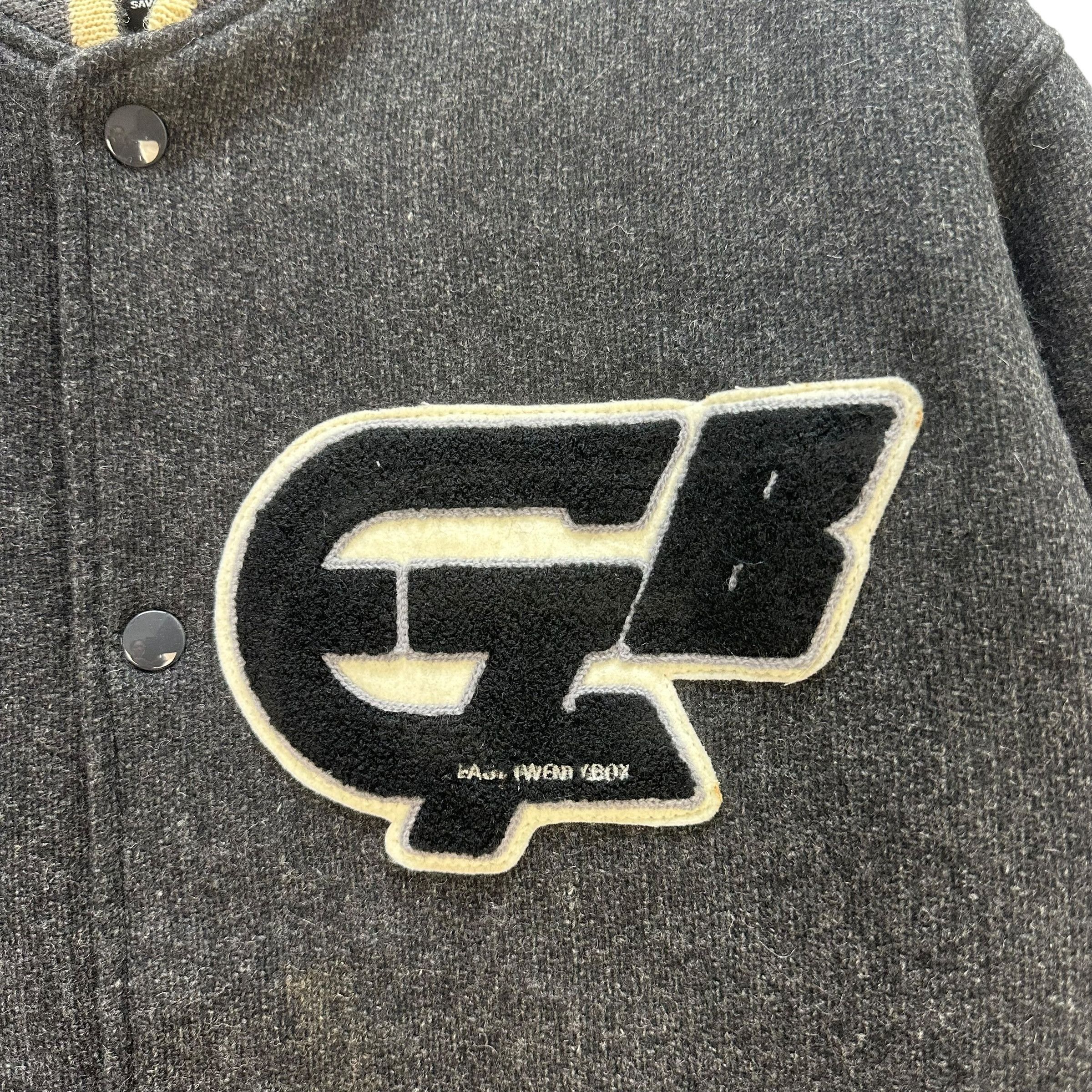 Japanese Brand East Twenty Box Spellout Logo Wool Varsity Jacket #A27-0630 Size US M / EU 48-50 / 2 - 3 Thumbnail
