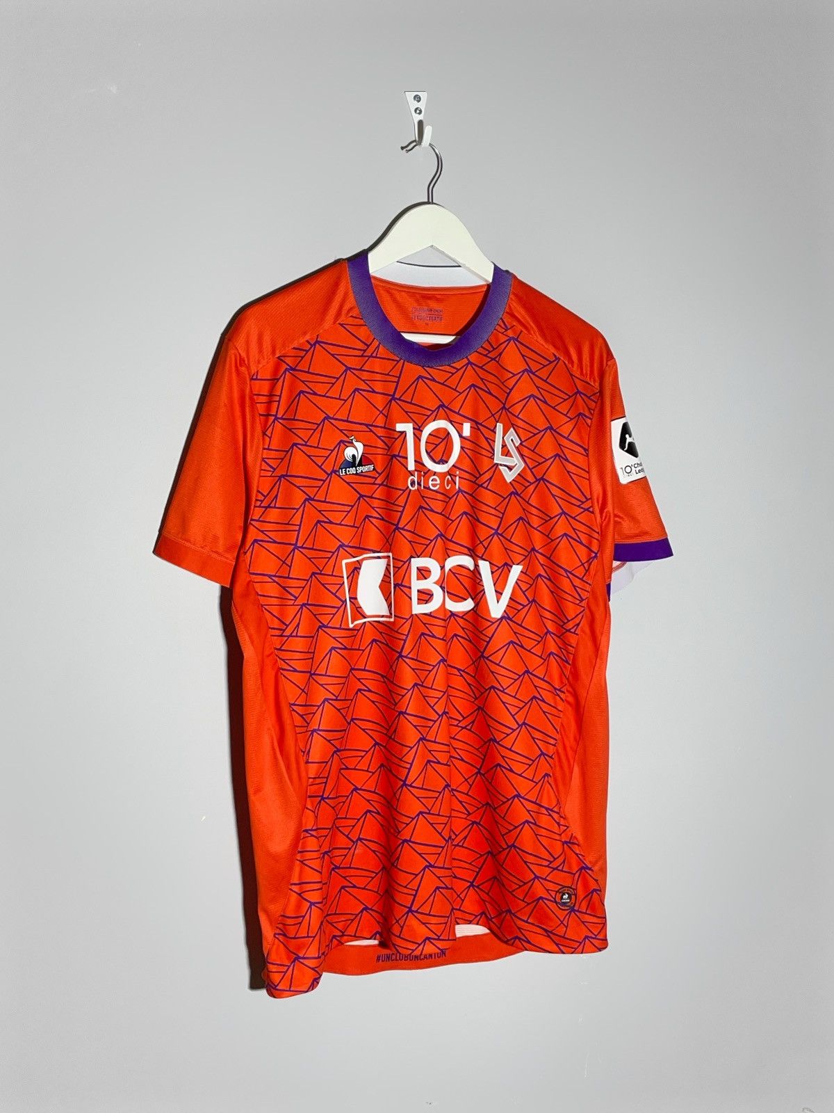 Le Coq Sportif Lausanne Sport Le Coq Sportif 2023/24 Away Football Shirt Size US XL / EU 56 / 4 - 2 Thumbnail
