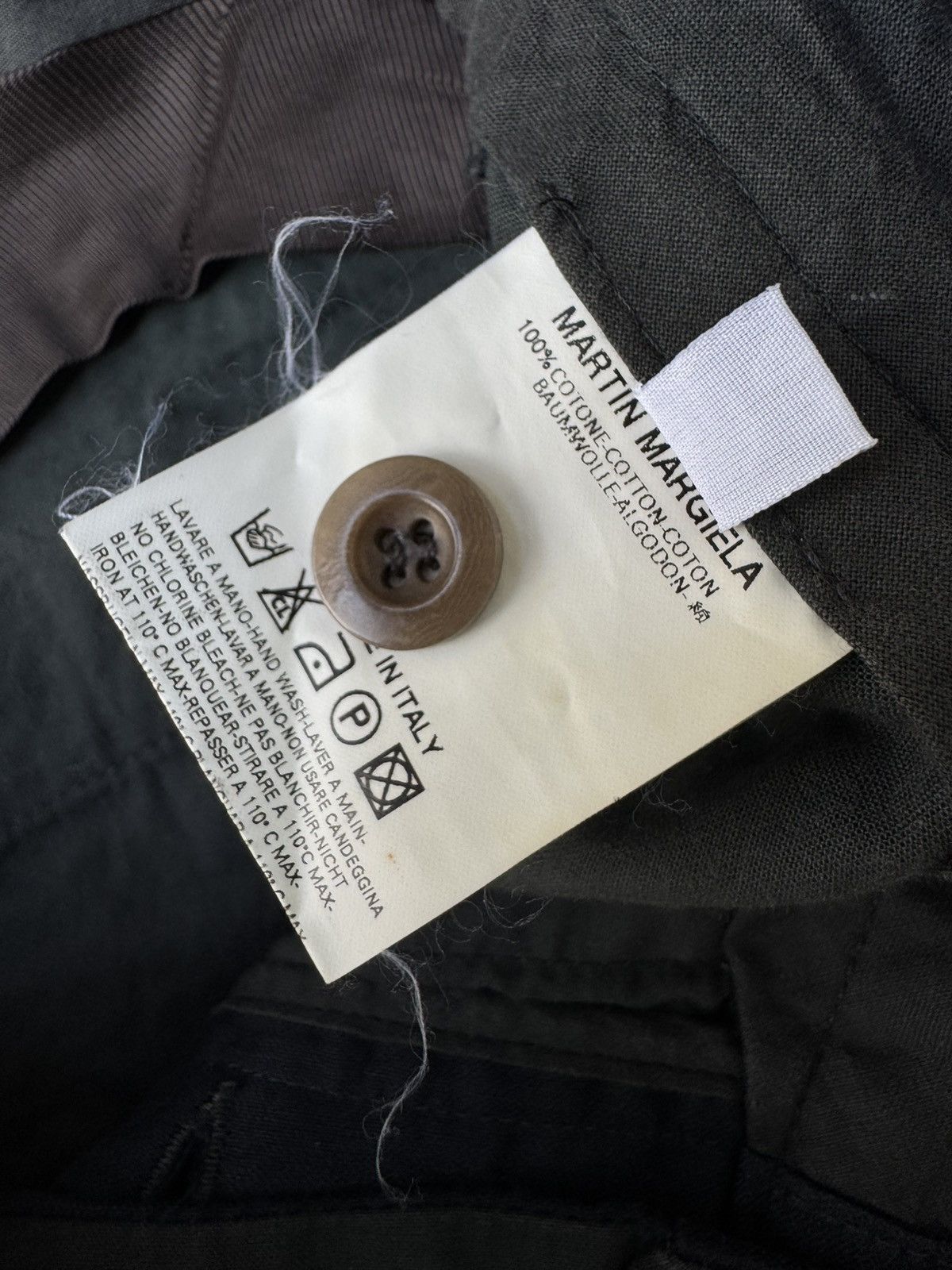 Maison Margiela Maison Martin Margiela SS03 Medal Cotton Slacks Trousers Size US 30 / EU 46 - 8 Thumbnail