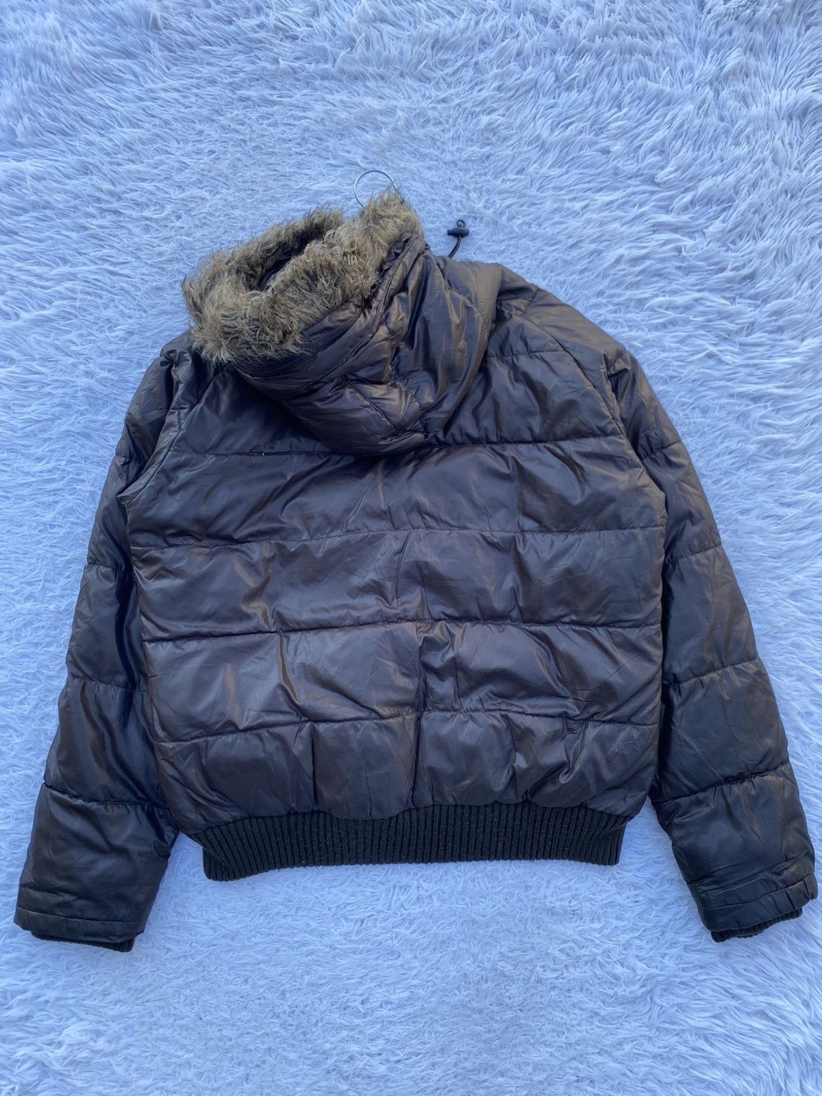 Woolrich Woolen Mills WoolRich Brown Puffer with a faux fur-trimmed Hood Jacket Size US L / EU 52-54 / 3 - 13 Thumbnail