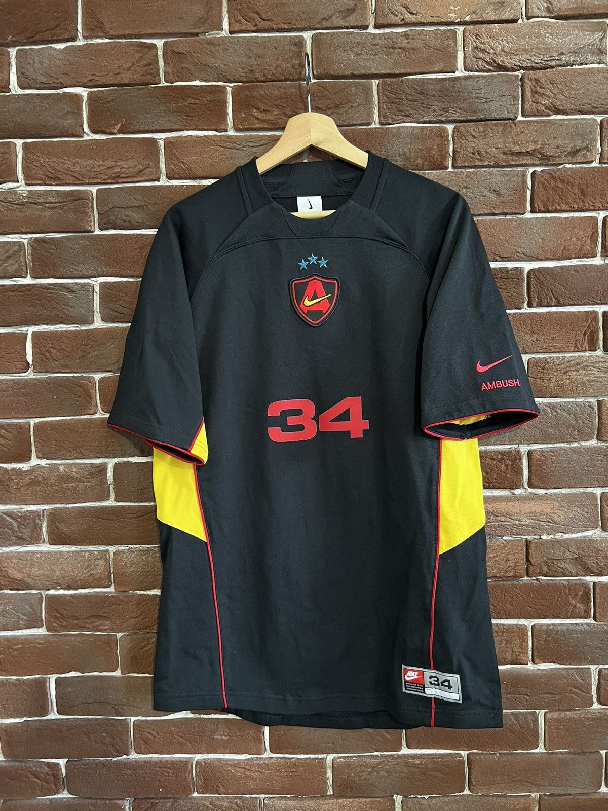 Ambush Design × Nike Rare Ambush Design Nike Soccer Jersey Hype Streetwear S Blac Size US S / EU 44-46 / 1 - 2 Thumbnail