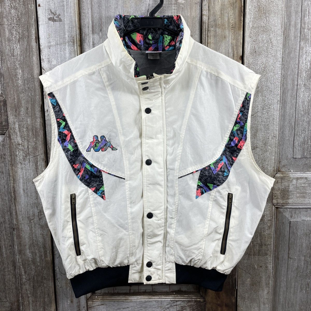 Japanese Brand × Kappa × Vintage Vintage Kappa Sport USA Nylon Vest Size US L / EU 52-54 / 3 - 1 Thumbnail