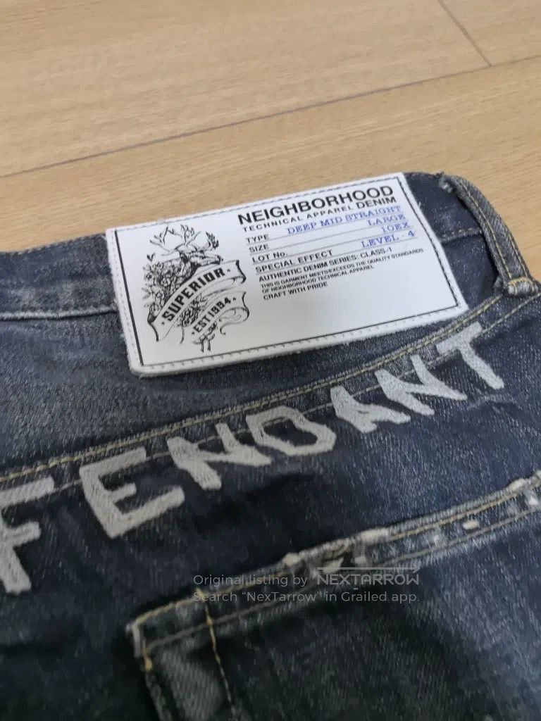 Neighborhood Neighborhood size L Denim Pants Size US 27 - 3 Thumbnail