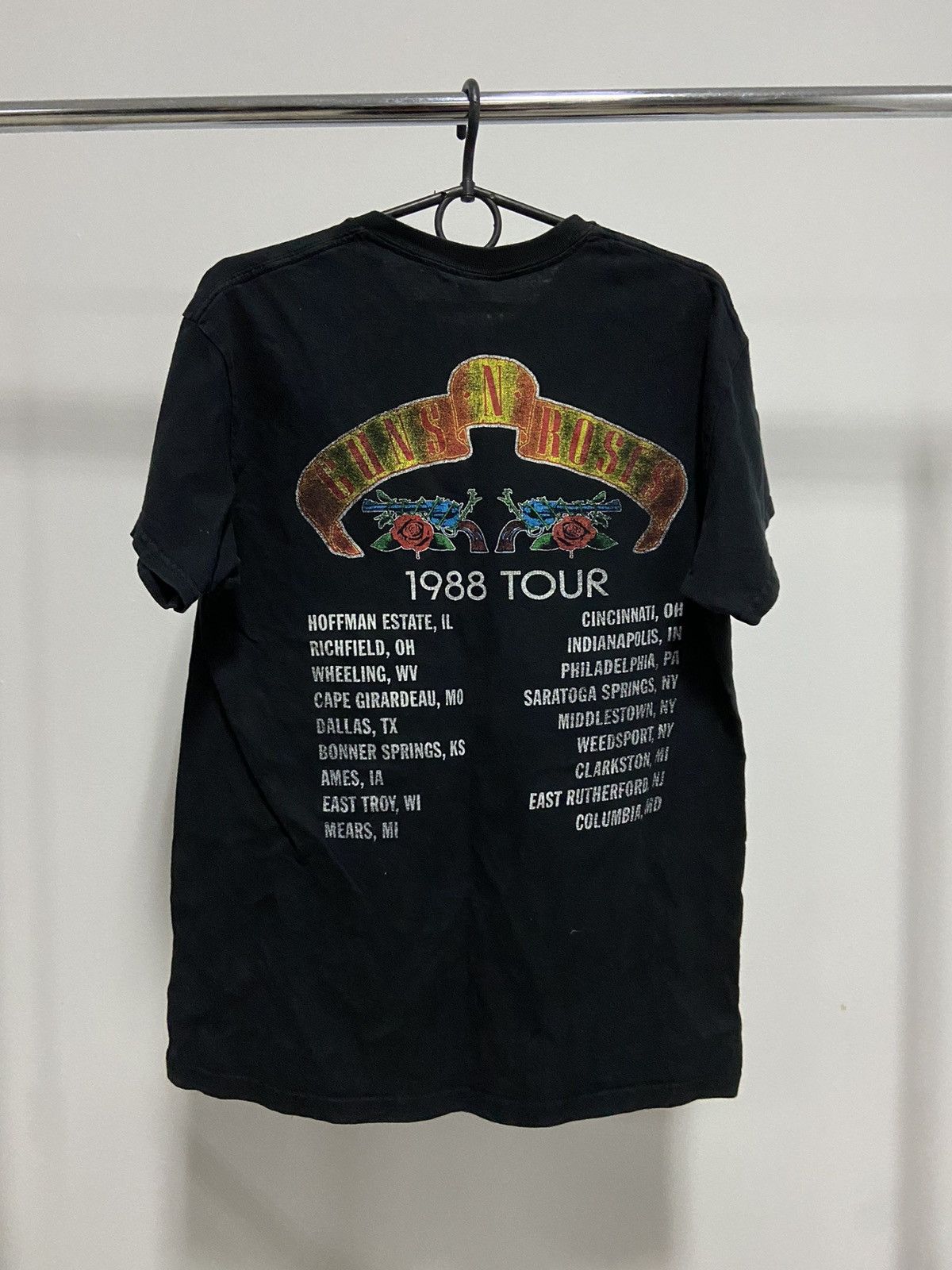 Band Tees × Vintage Guns n roses 1988 tour appetite for distruction rock band Size US M / EU 48-50 / 2 - 2 Thumbnail