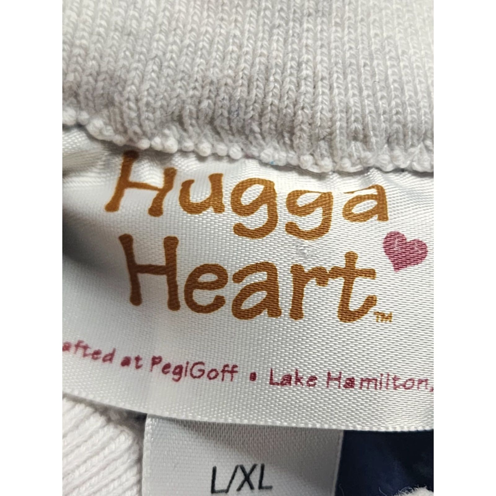 Vintage VINTAGE Hugga Heart Heart and Rose Collared Sweatshirt Womens L/XL Blue 1990s Casual Mens Womens Boys Girls? Size L / US 10 / IT 46 - 5 Thumbnail